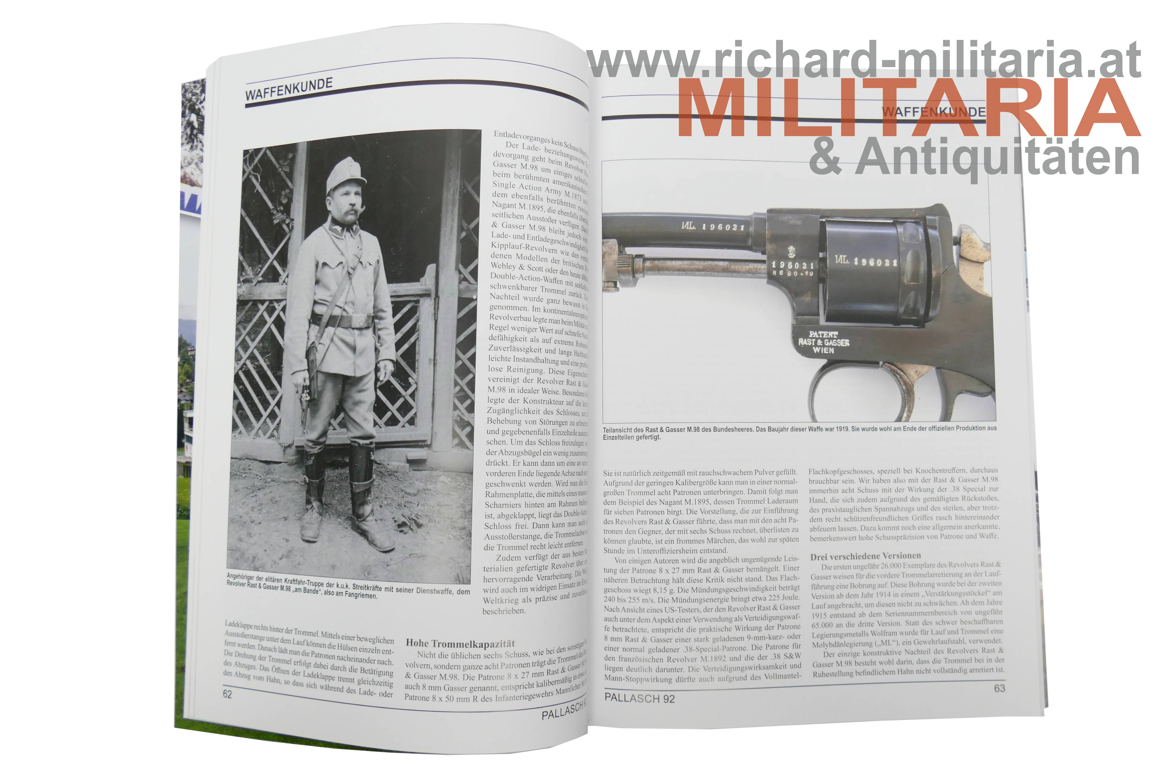 Pallasch Nr. 92 - Zeitschrift für Militärgeschichte