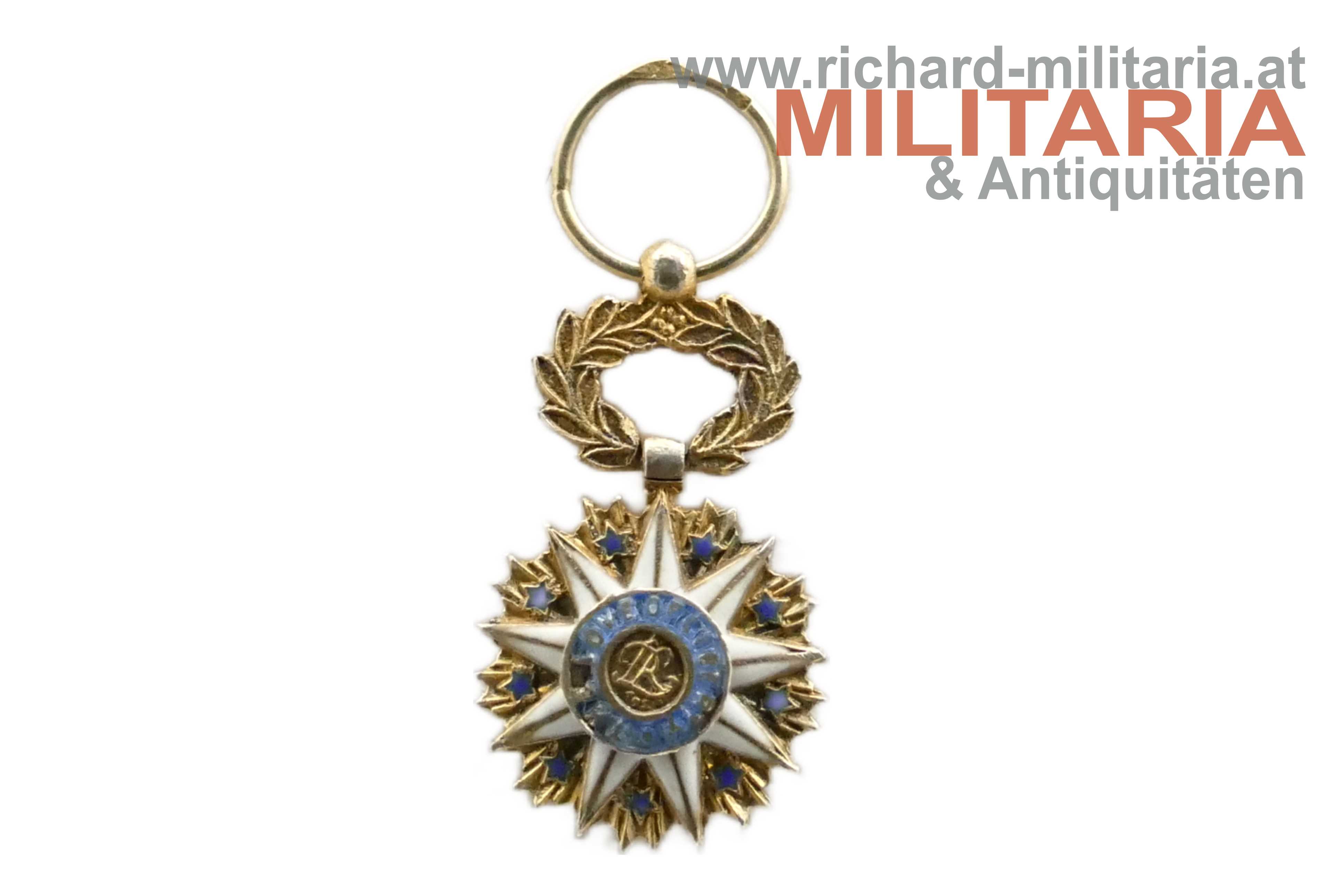 Liberia - Stern von Afrika-Orden - MINIATUR - GOLD