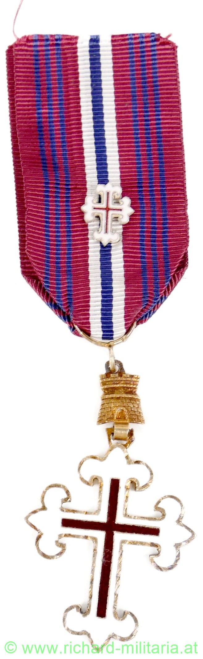 Portugal Militärverdienstorden 3. Klasse - mit Bandauflage
