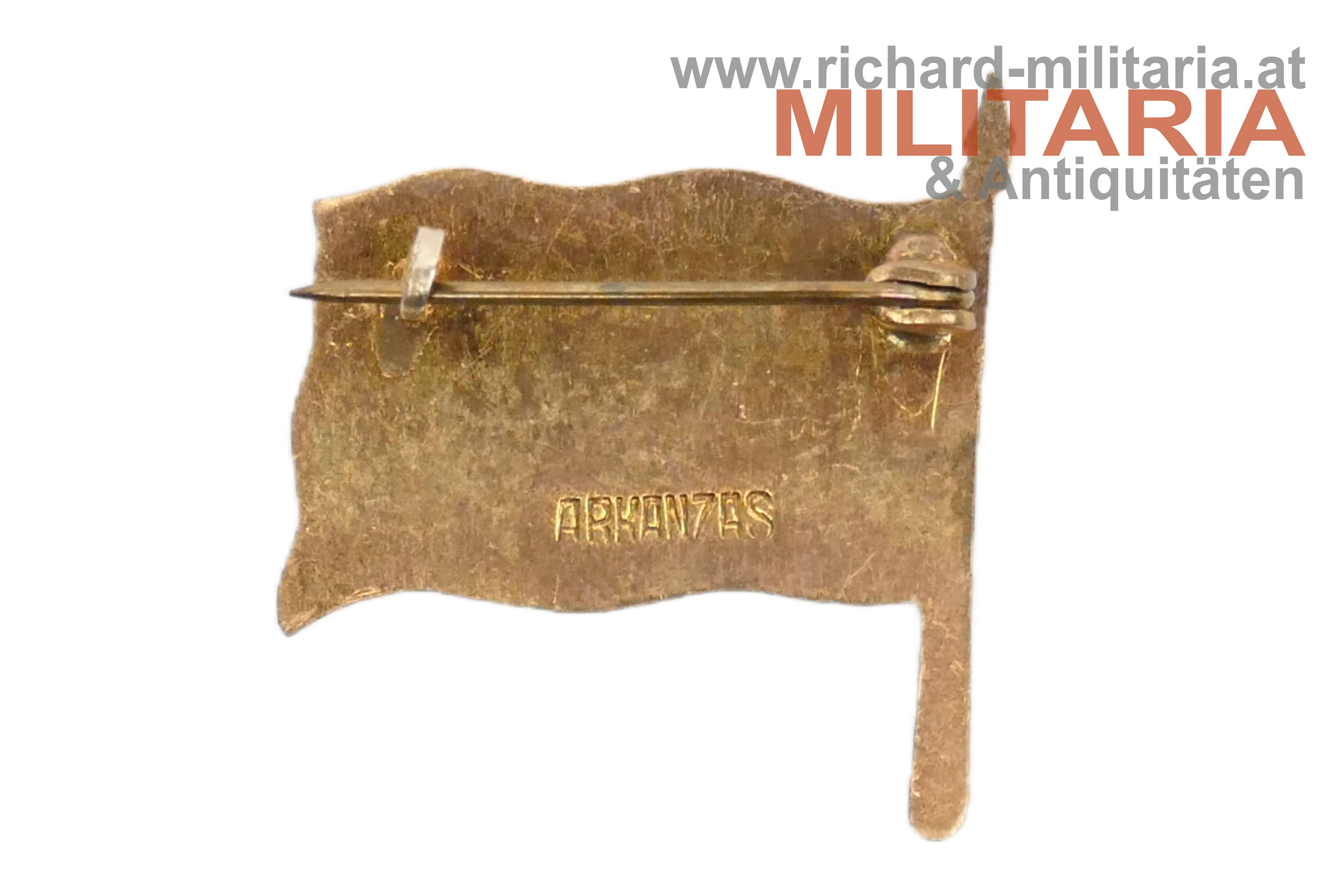 k.u. Kappenabzeichen - Honvéd Infanterie Regiment Nr. 1