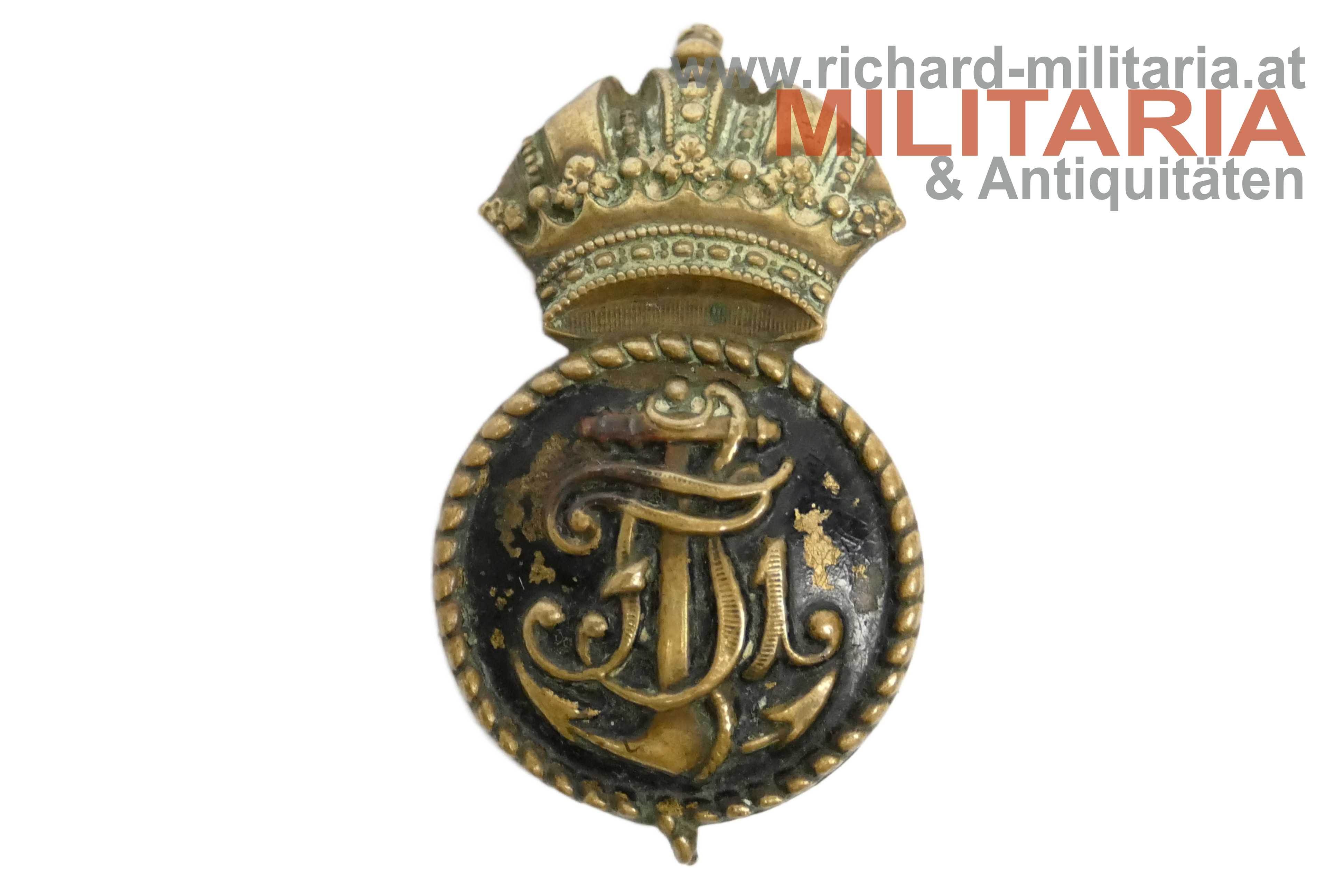 k.u.k. Kriegsmarine - Mützenkokarde - Unteroffizier - FJ1