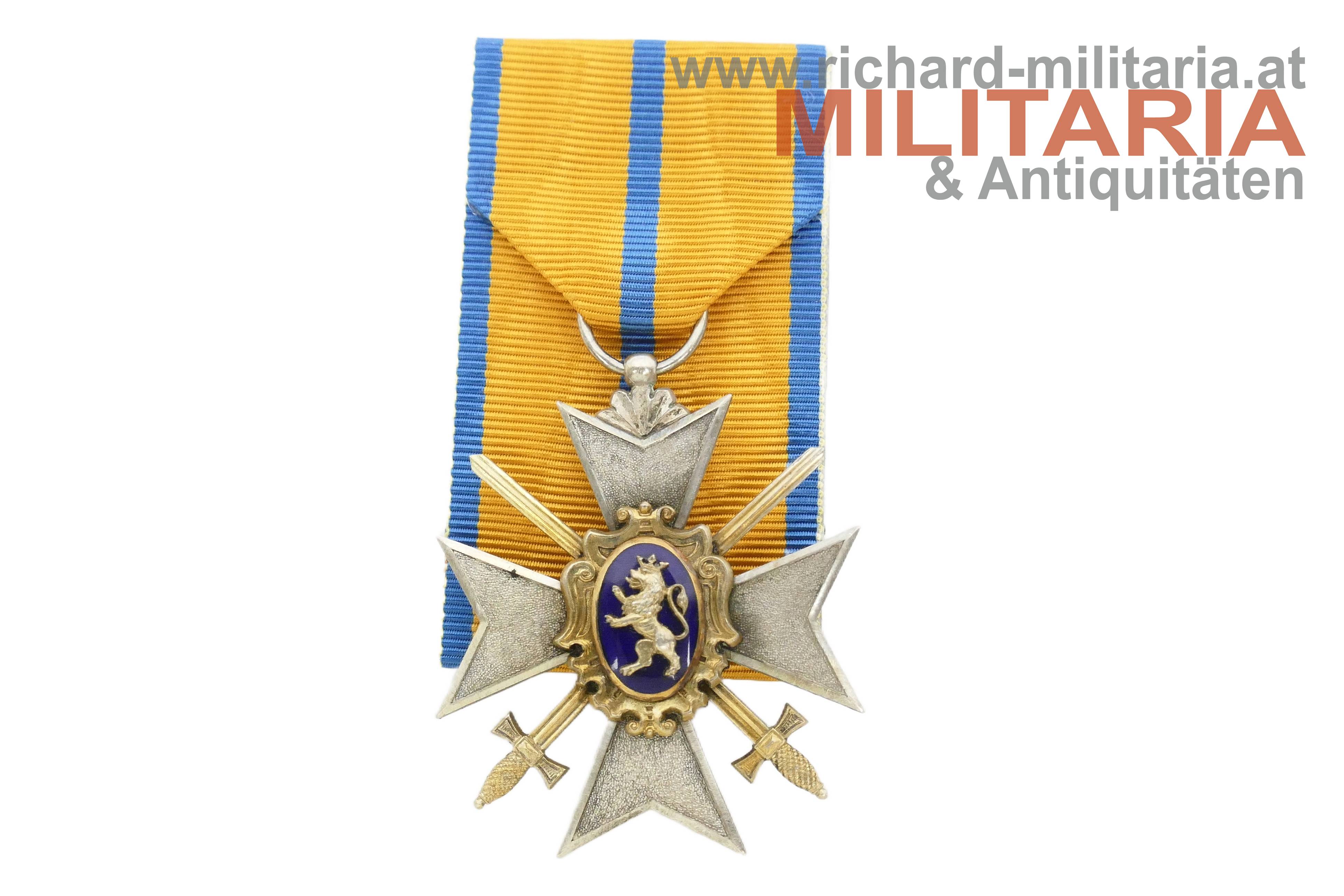Schwarzburg-Sonderhausen - Schwarzburgisches Ehrenkreuz 3. Klasse mit Schwertern 