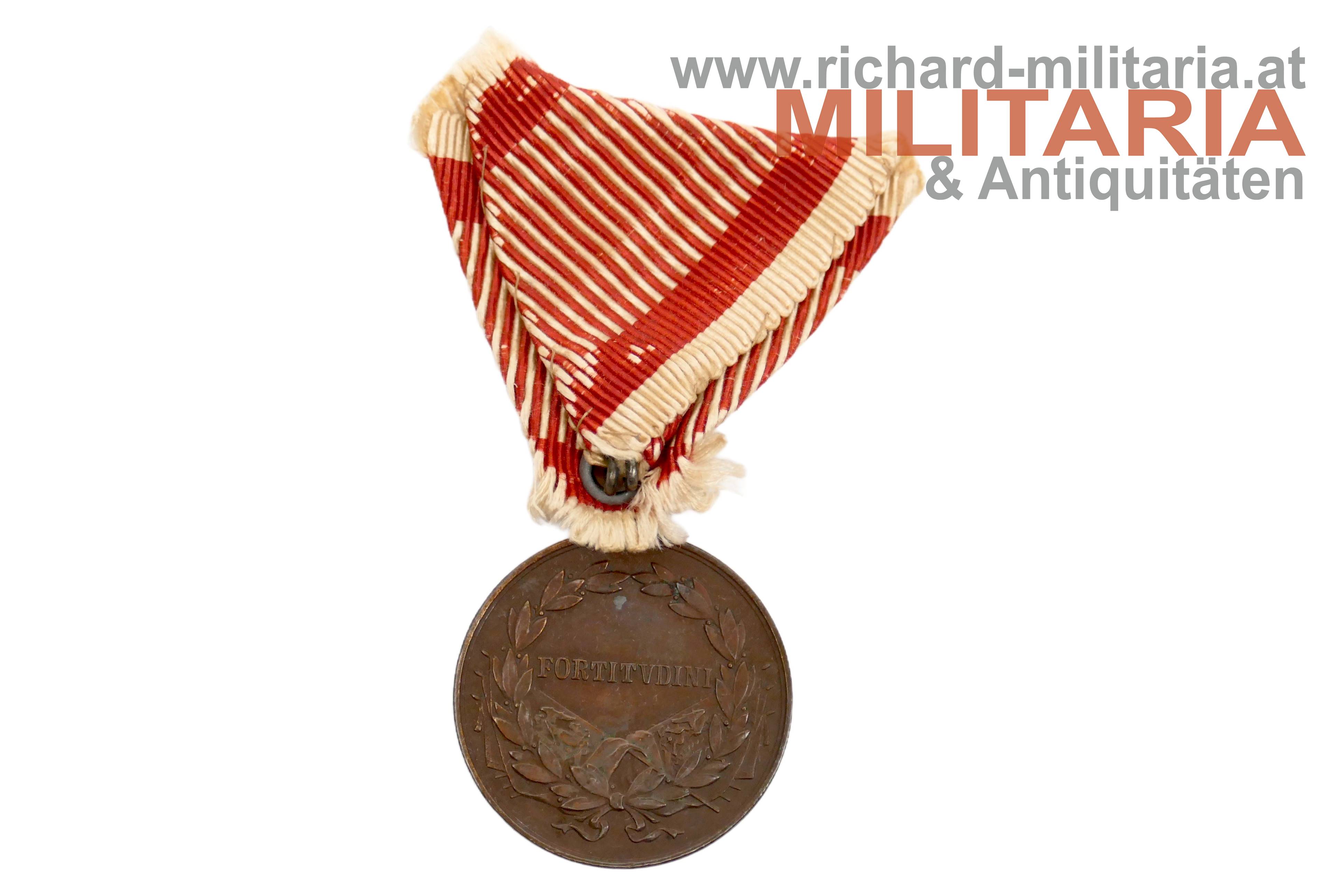 k.u.k. Bronzene Tapferkeitsmedaille Kaiser Karl