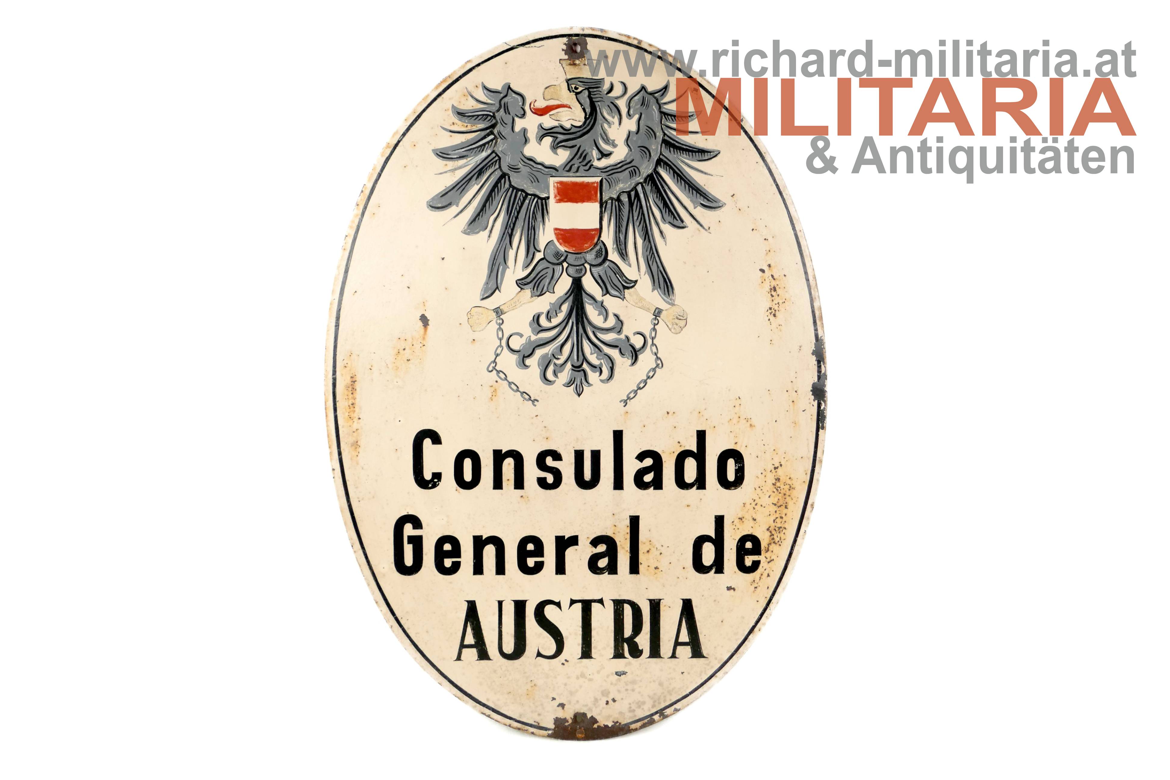 Consulado General de AUSTRIA - Schild