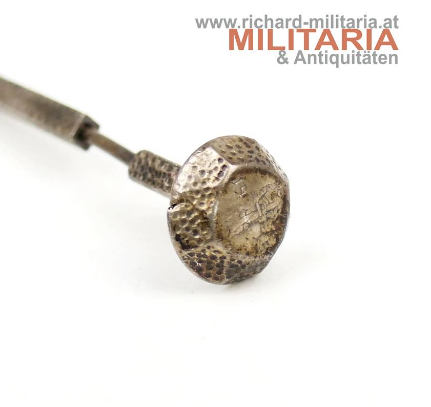 Wehrmann in Eisen - Silberner Nagel - Waisenglücksnagel - 1915 