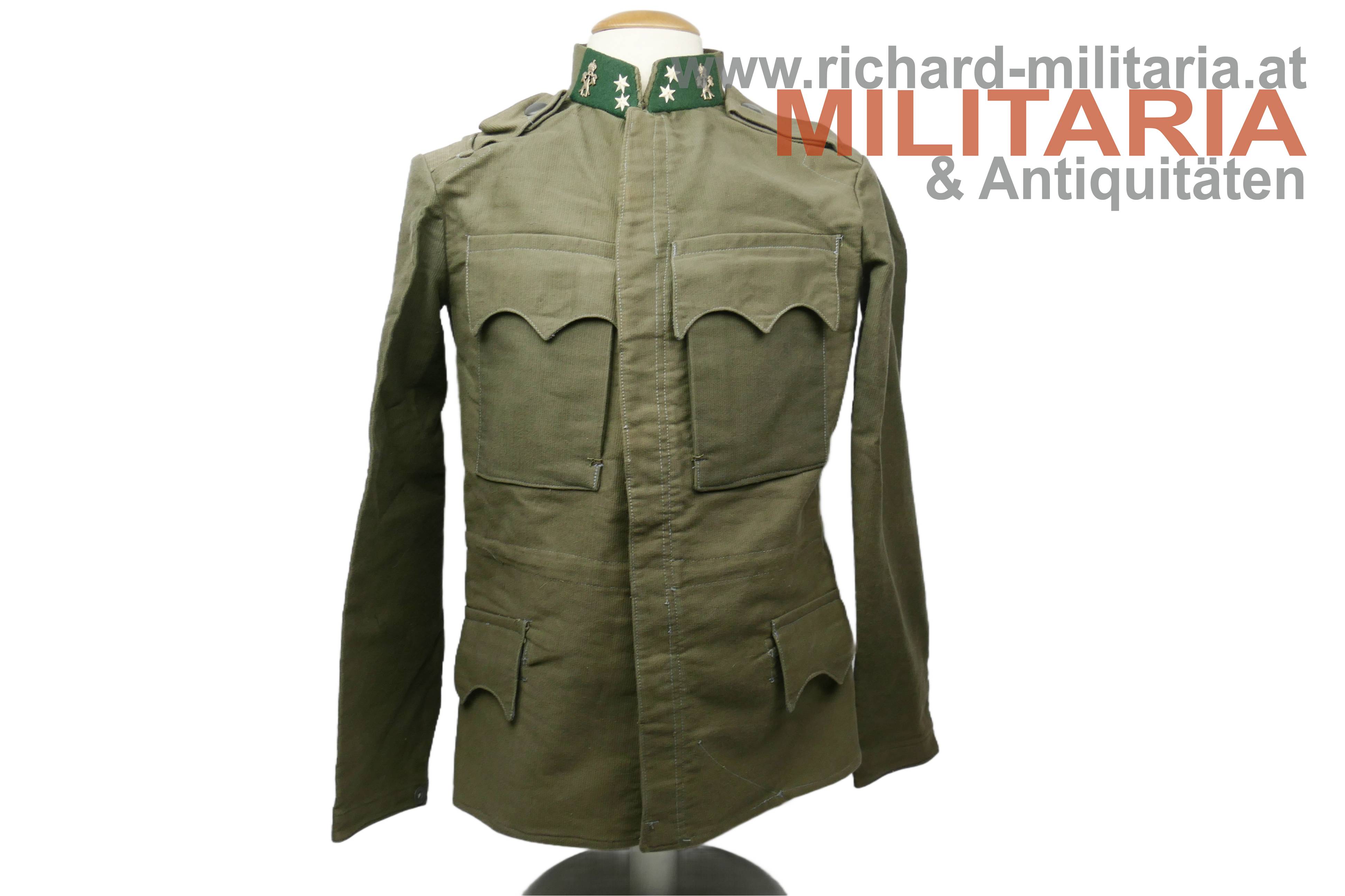 k.u.k. Bluse + Hose - 4. Reg. Tiroler Kaiserjäger - Korporal Gesteinsbohrer - MD-Stempel