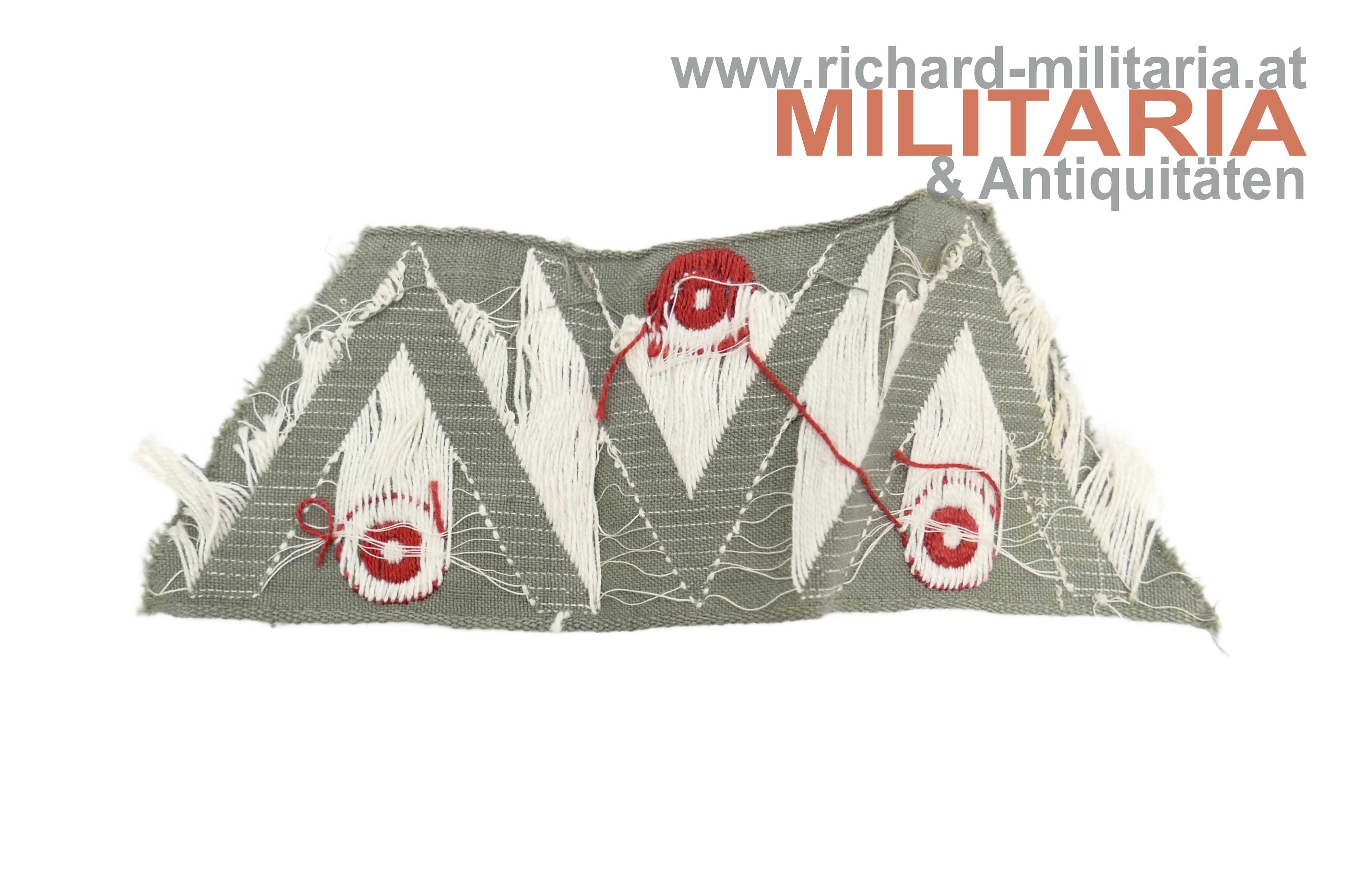 ÖBH Ärmeldienstgradabzeichen für Gefreiter der Panzertruppe (1957)