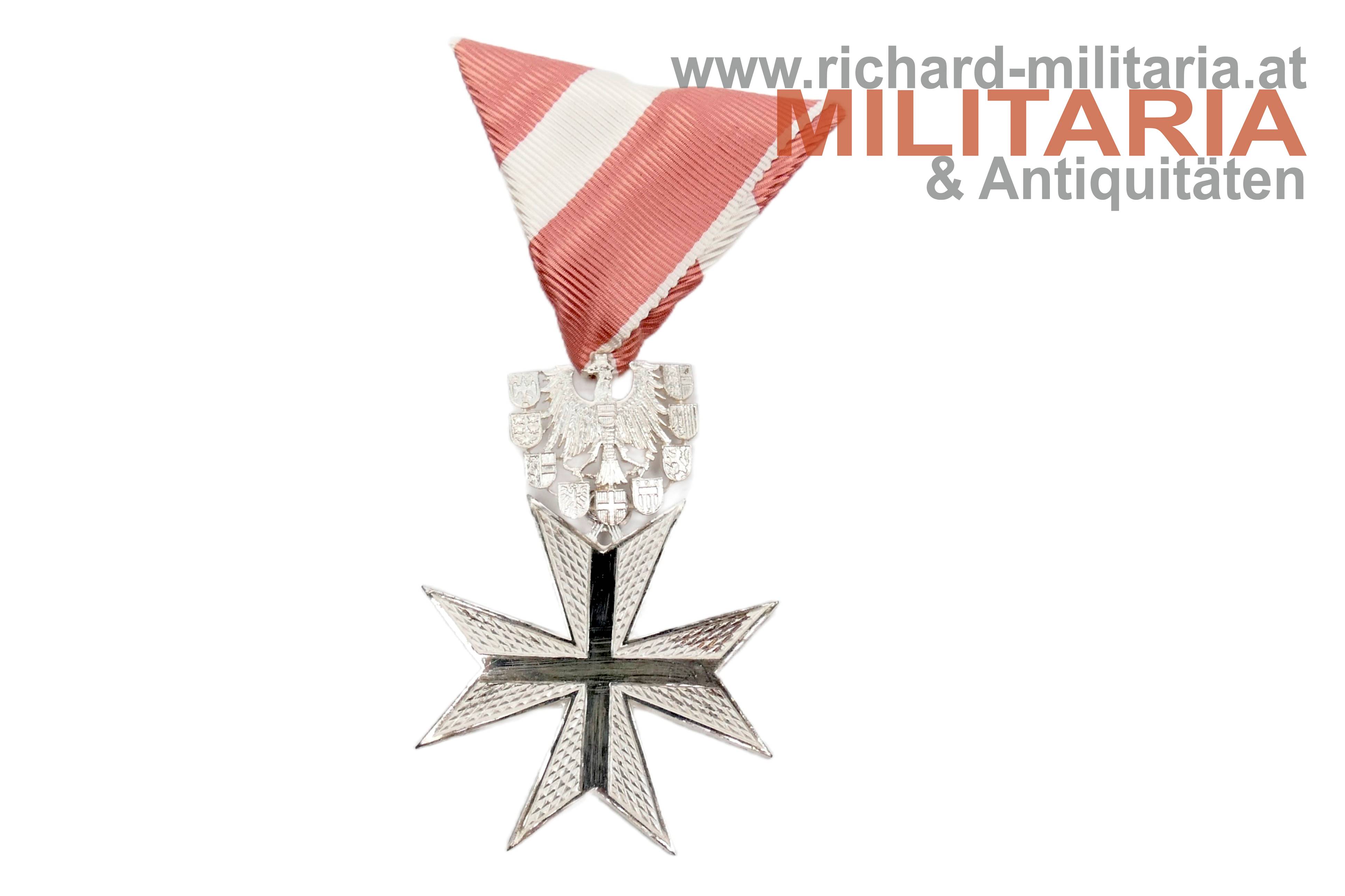 Österreich 2. Republik - Silbernes Verdienstzeichen im Etui