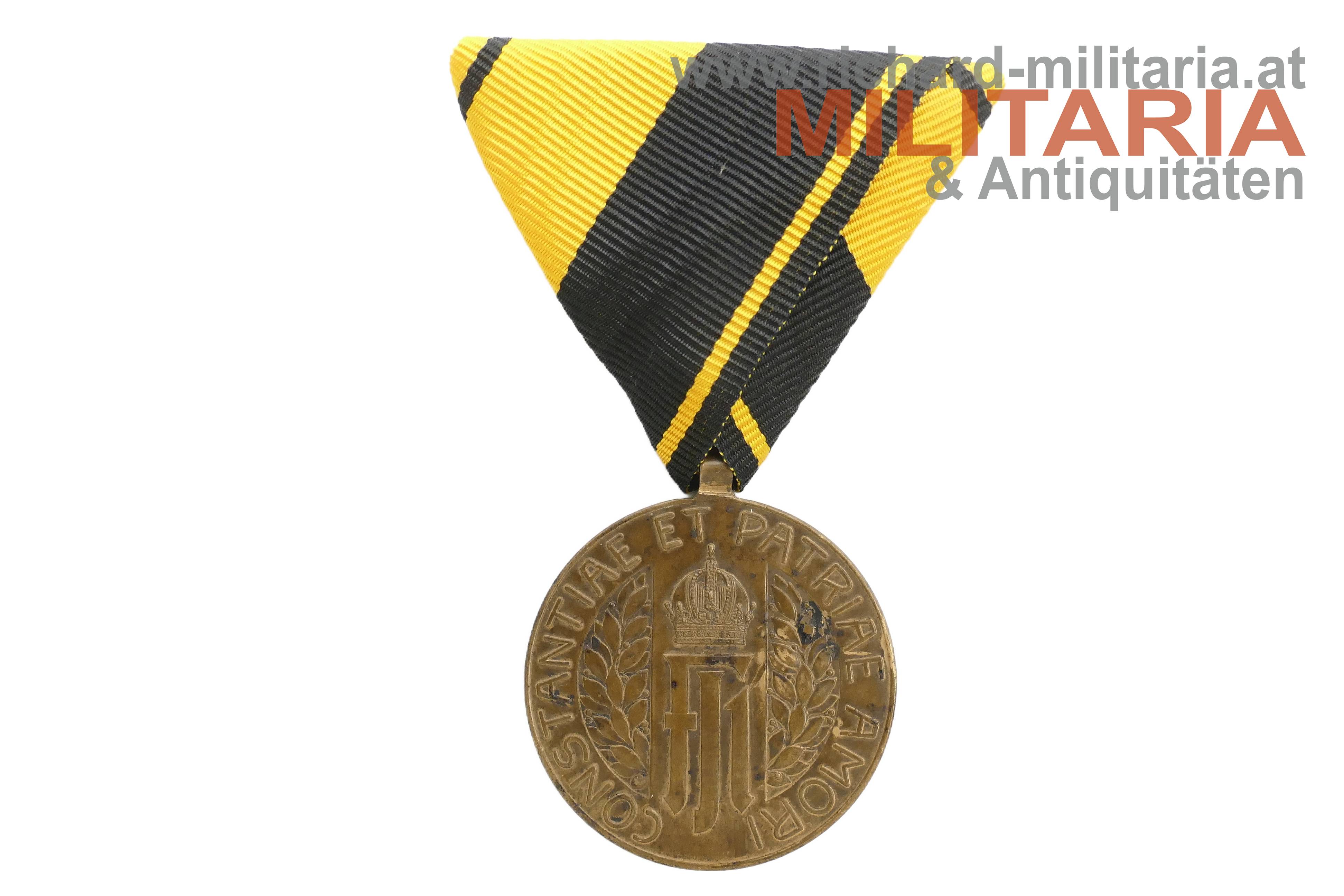 Landsturmmedaille 25 Jahre Quinque Lustra 