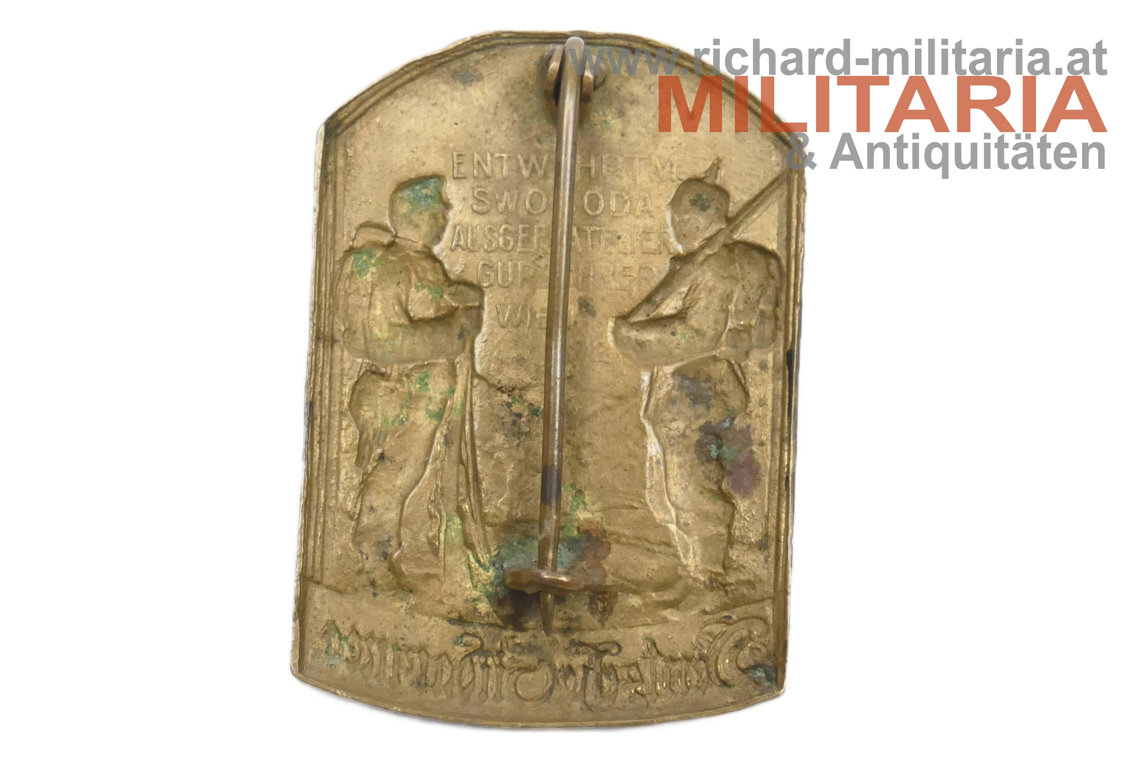 k.u.k. Kappenabzeichen - Deutsche Südarmee - Karpathenwacht 1914-1915