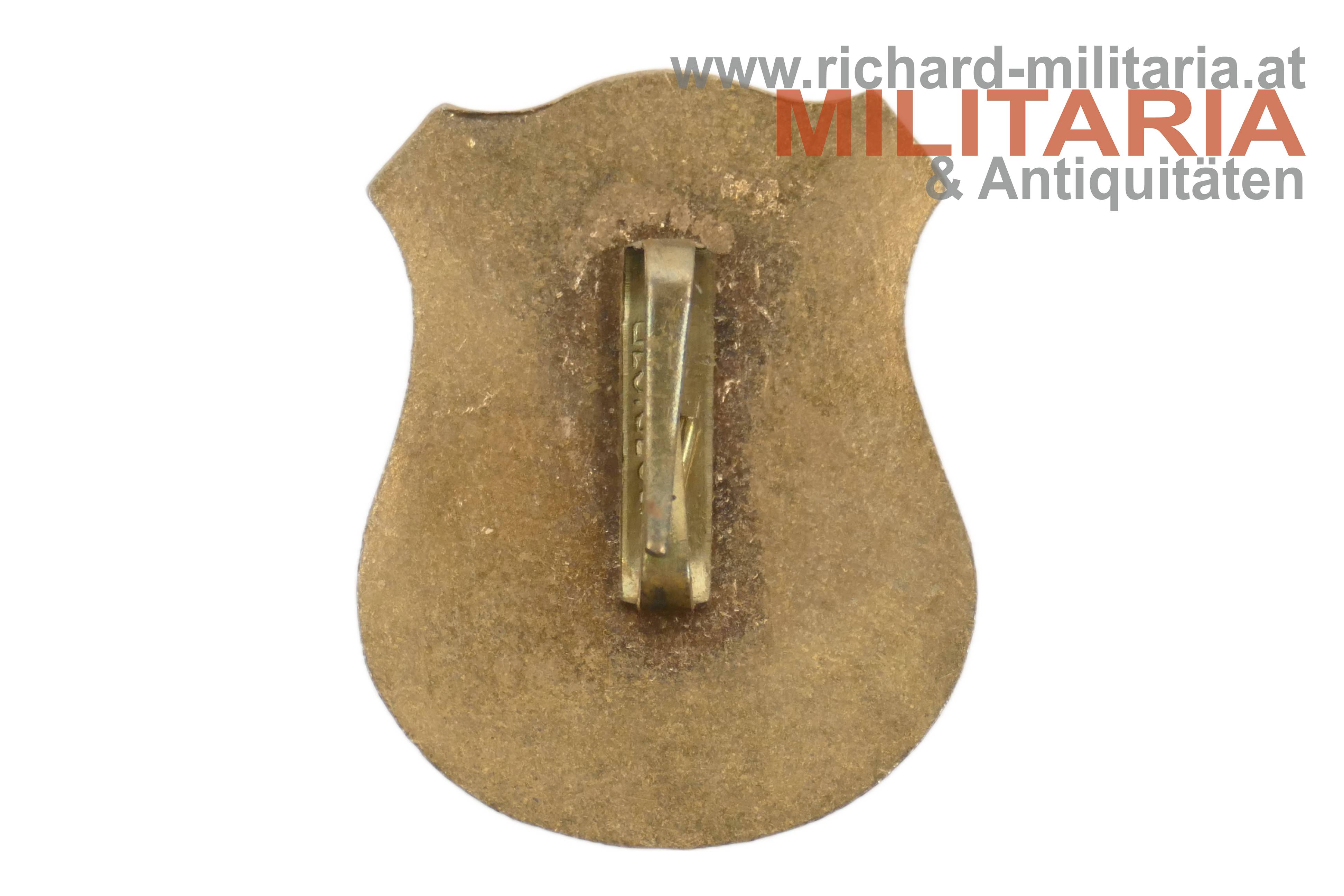 1. Republik - Mützenabzeichen Gendarmerie 