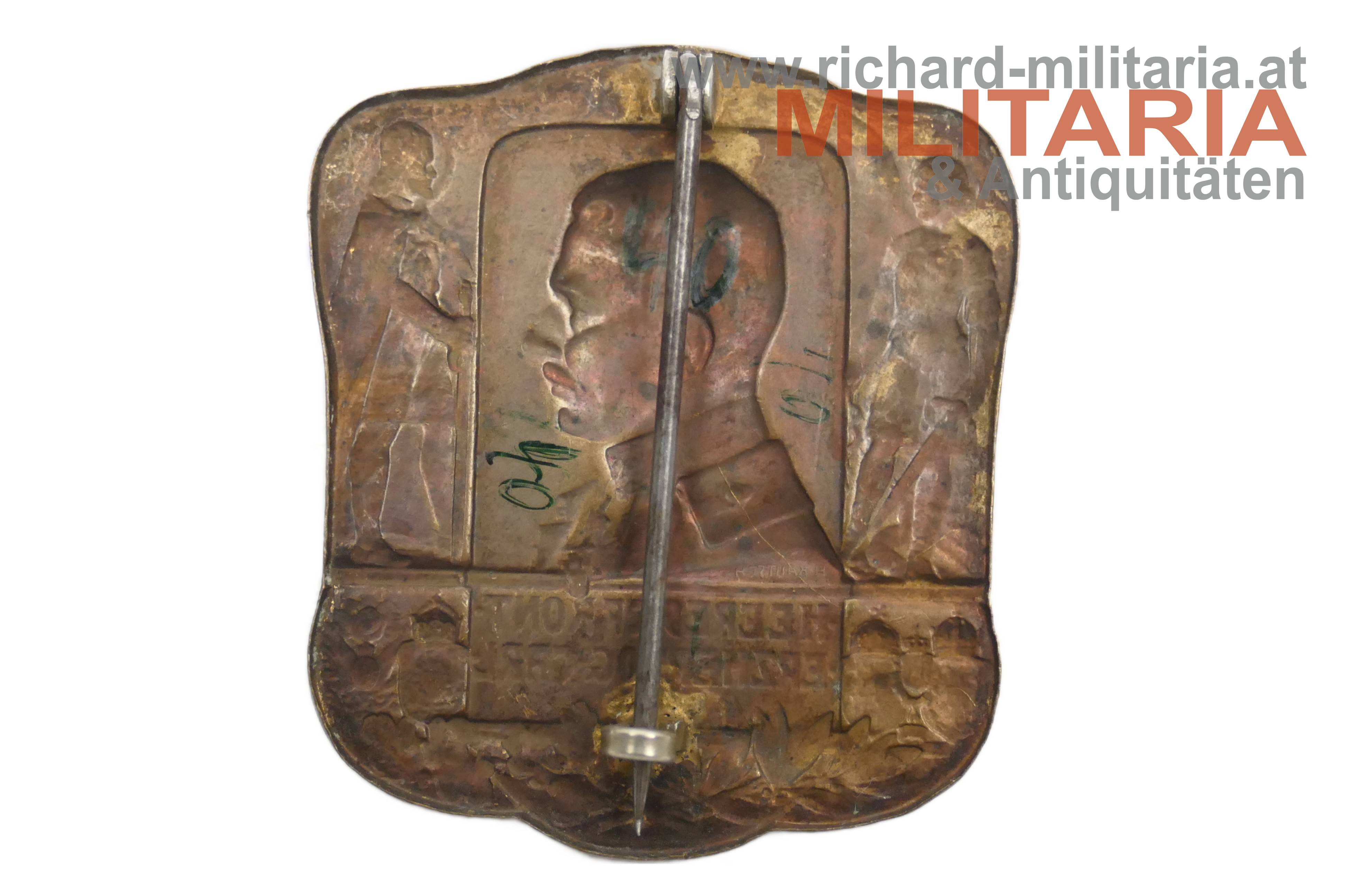 k.u.k. Kappenabzeichen - Heeresfront Erzherzog Carl 1916