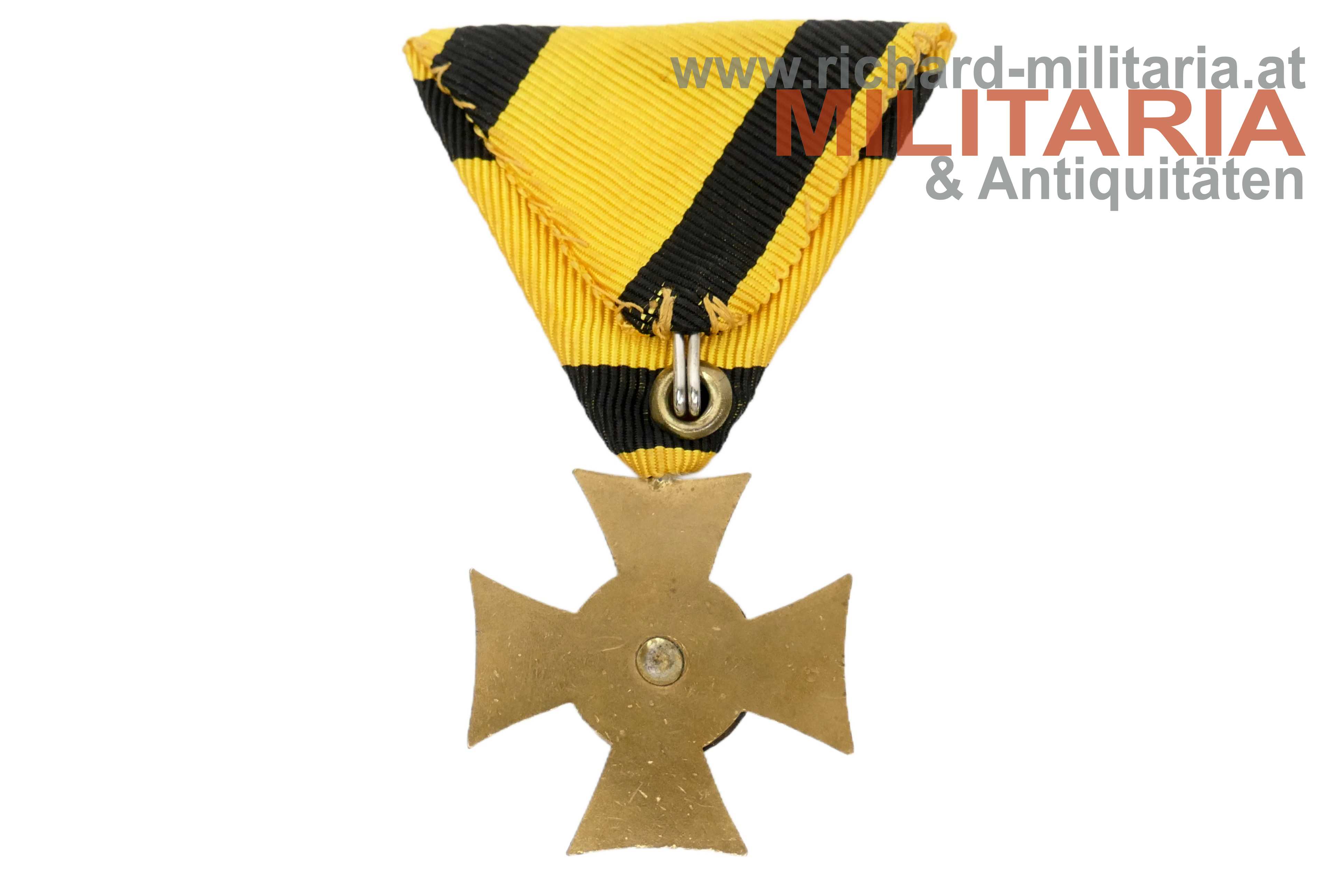 k.u.k. Militärdienstzeichen für Mannschaften/UO - XII (12 J.)