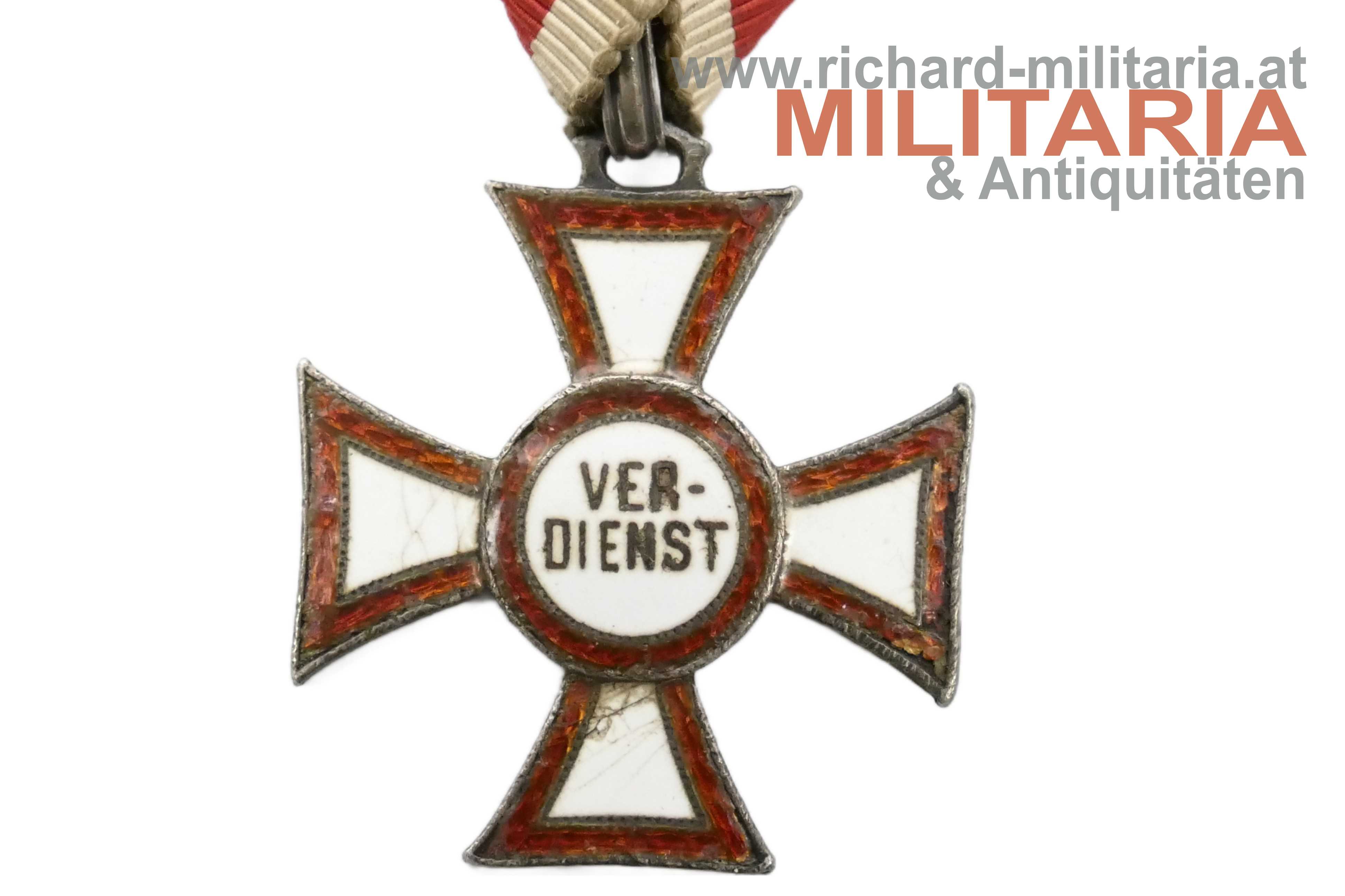 k.(u.)k. Militärverdienstkreuz 2. Modell - Übergangstyp