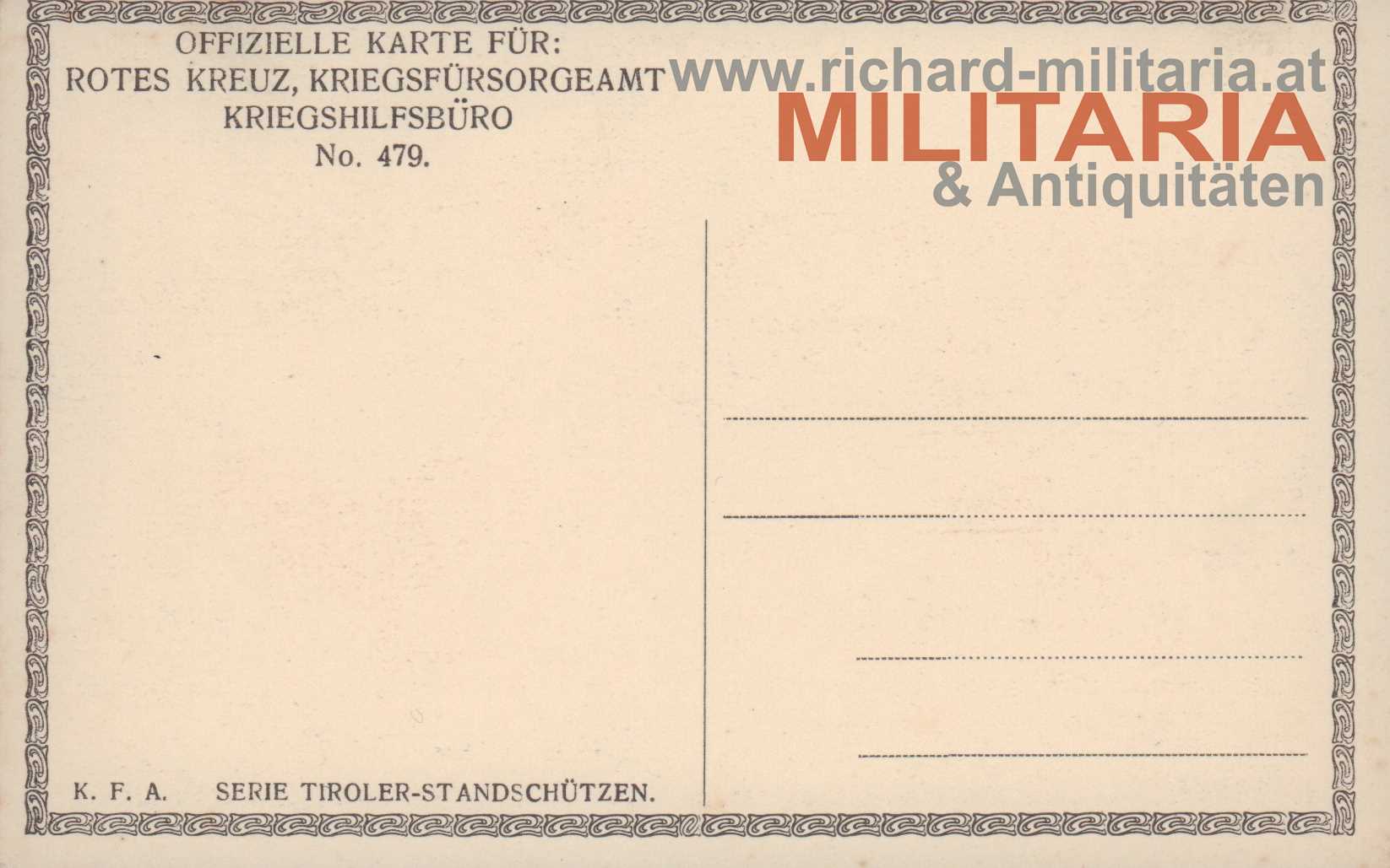 PK k.k. Tiroler Standschützen - Urban Mariacher und Rudolf Agostini