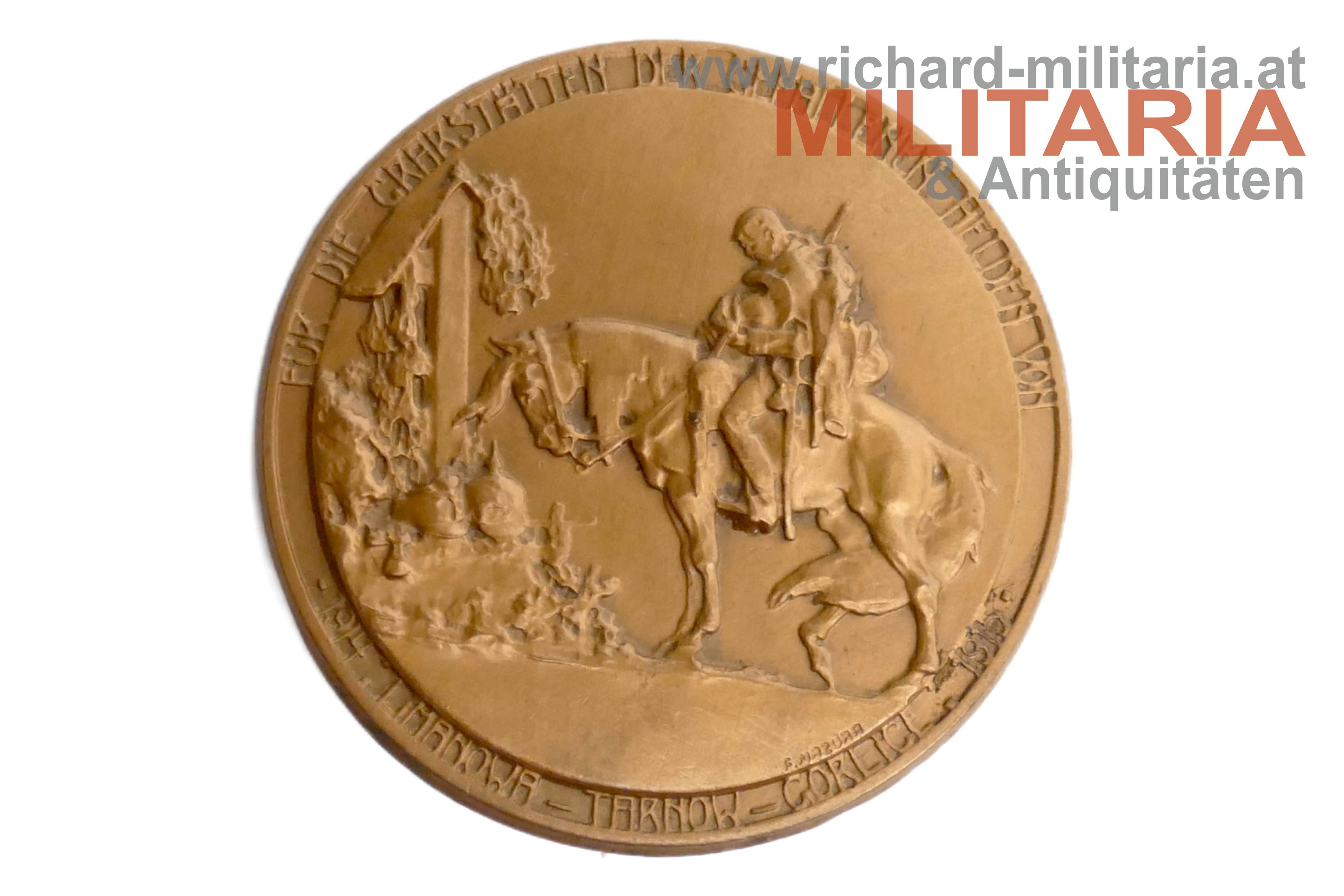 k.u.k. Kappenabzeichen - Für d. Grabstätten d. gefallenen Helden v. Limanowa, Tarnow...