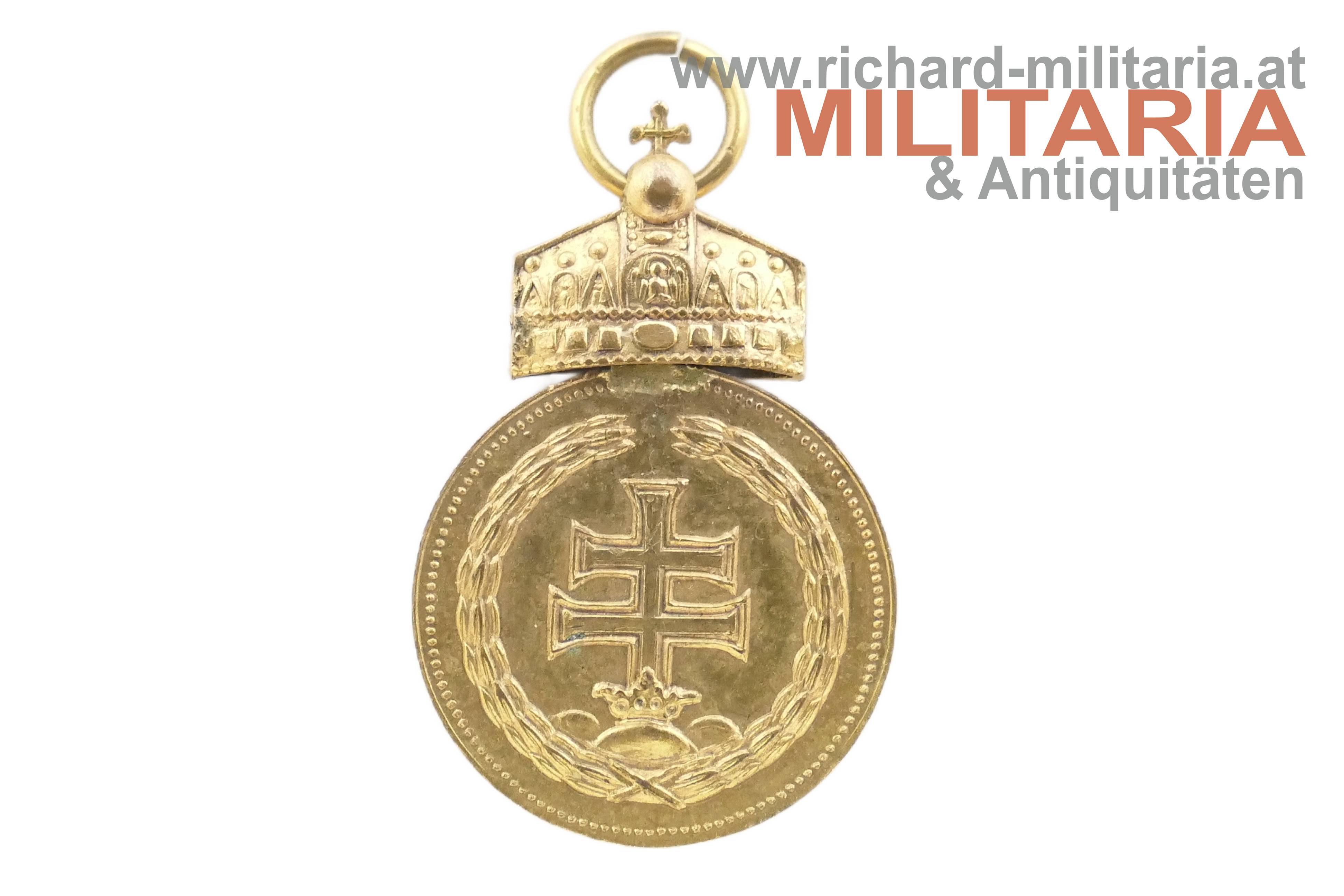 Ungarn - Bronzenes Signum Laudis 1922 - MINIATUR