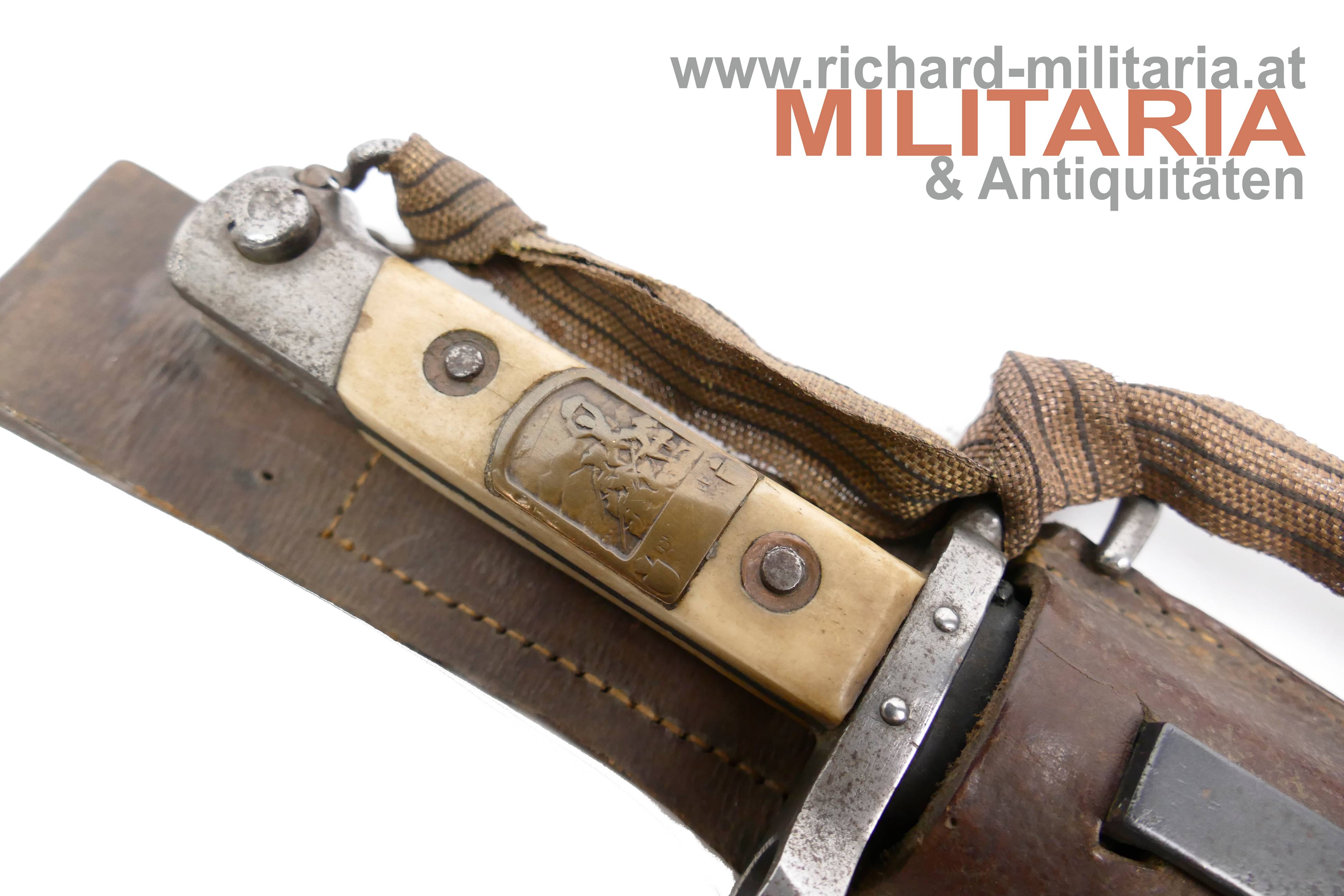 k.u.k. Messerbajonett M1895 - Beingriff - Isonzo-Armee