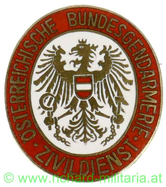 Österreichische Bundesgendarmerie Zivildienst - Erhebungsgruppen "380"