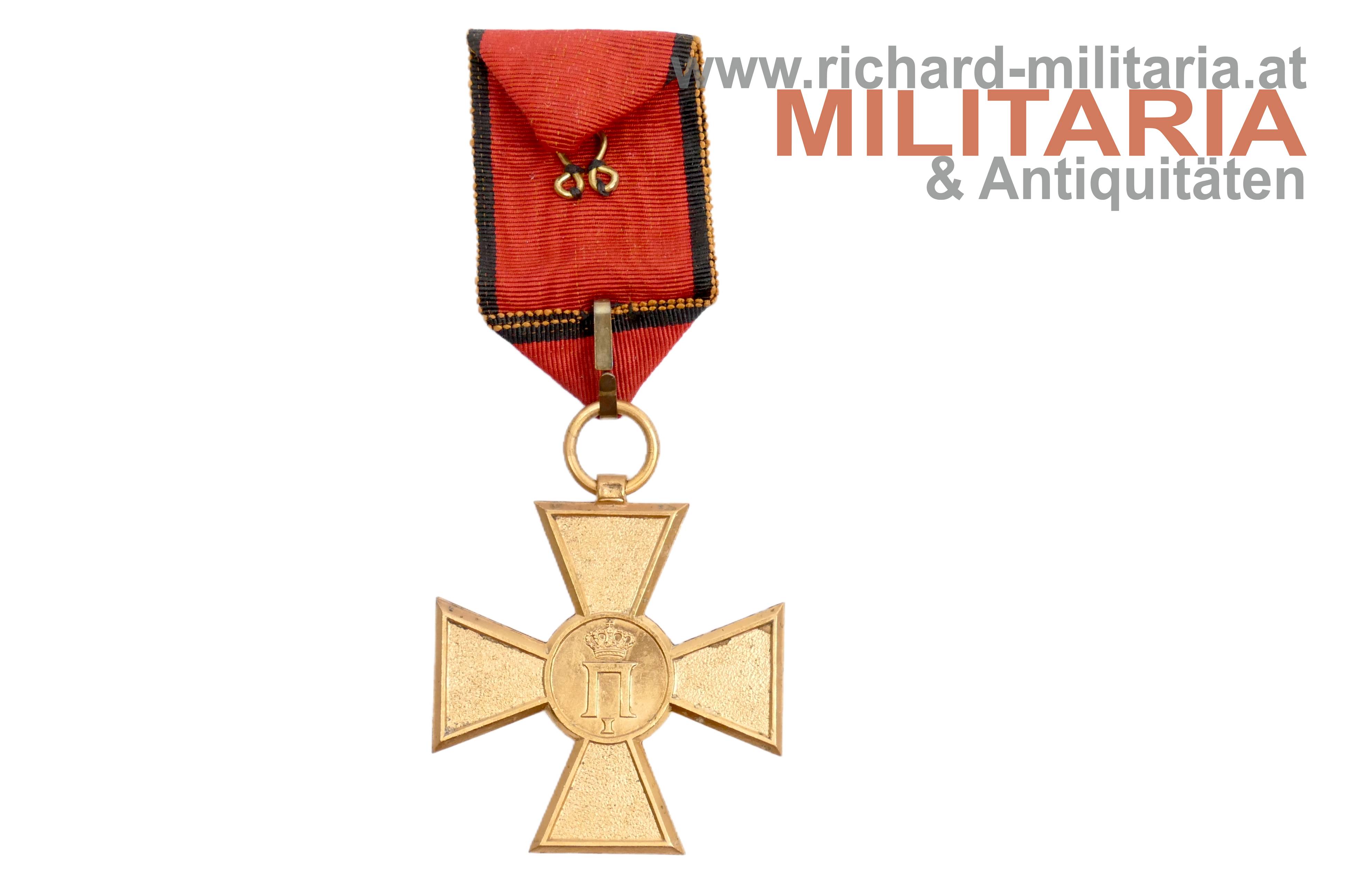 Serbien - Kreuz für Teilnehmer der Balkankriege 1913