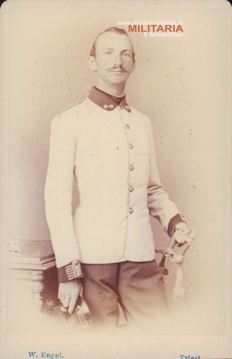 k.k. Honvèd-Oberleutnant - TRIEST um 1860