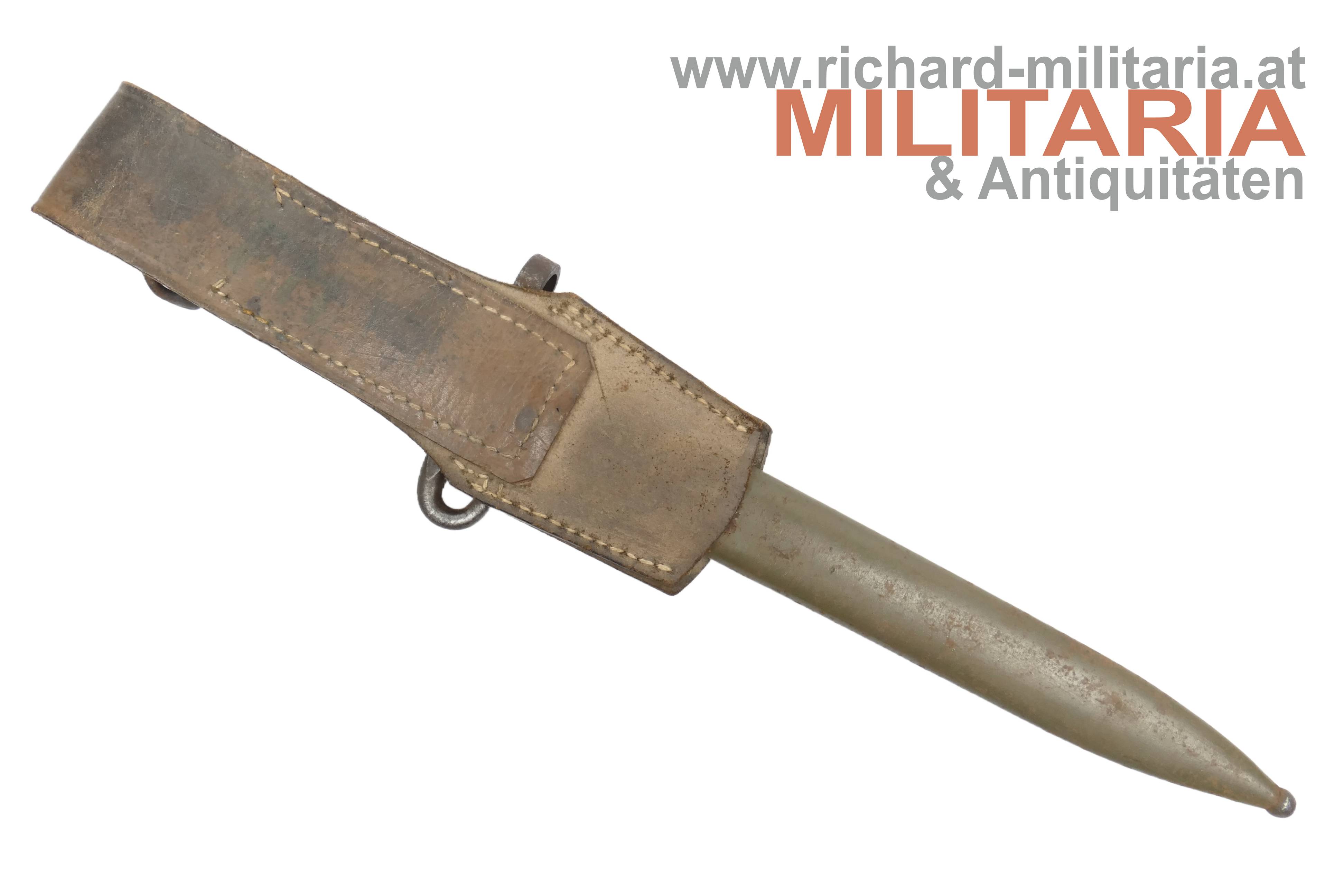 k.u.k. Messerbajonett M1895 - Unteroffizier - ungereinigter Fundzustand