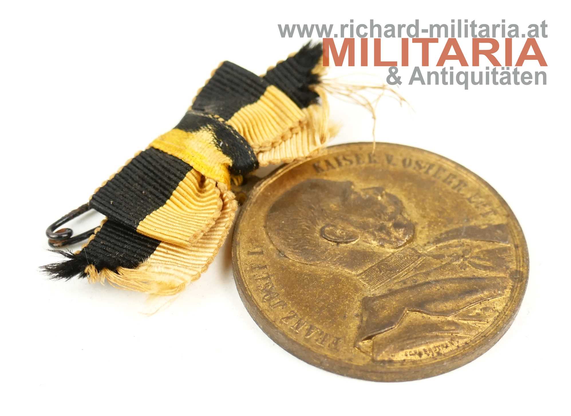 Medaille - Erinnerung 70 jähriges Geburtsfest Kaiser Franz Josef I. - 1900