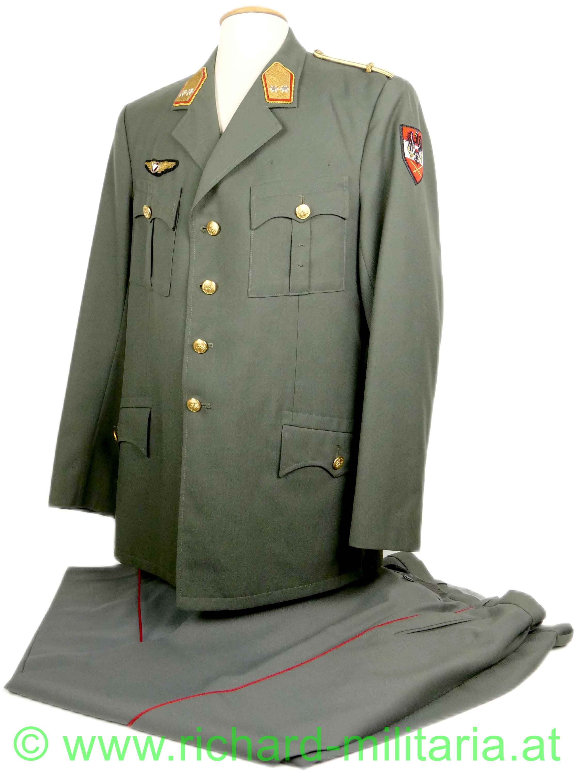 Österreich Bundesheer Uniform Ensemble - Generalmajor