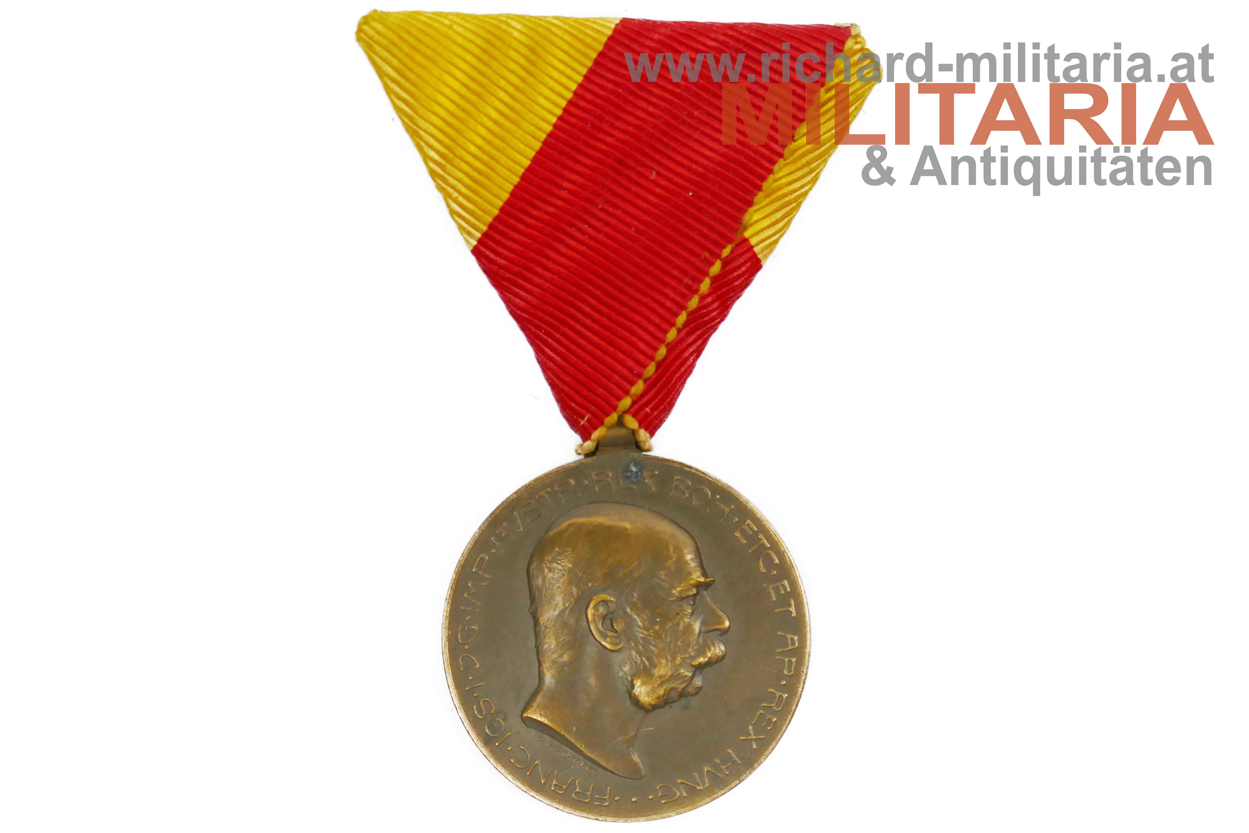 Bosnisch-Herzegowinische Erinnerungsmedaille 1909 - "Bosnien-Medaille"