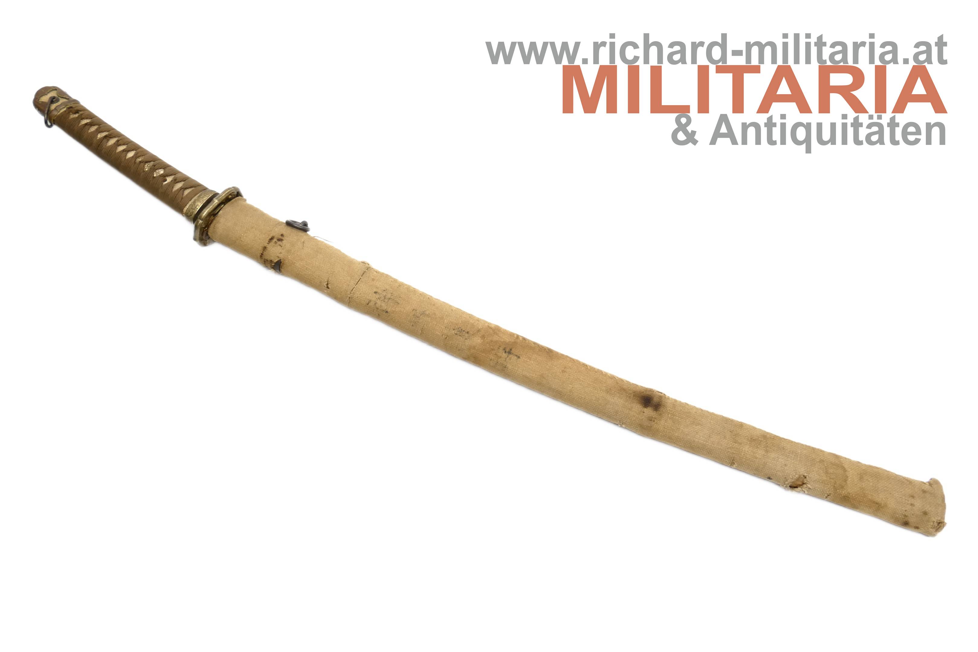 kaiserlich japanisches Armee-Katana - Shin Guntō - für Offiziere 