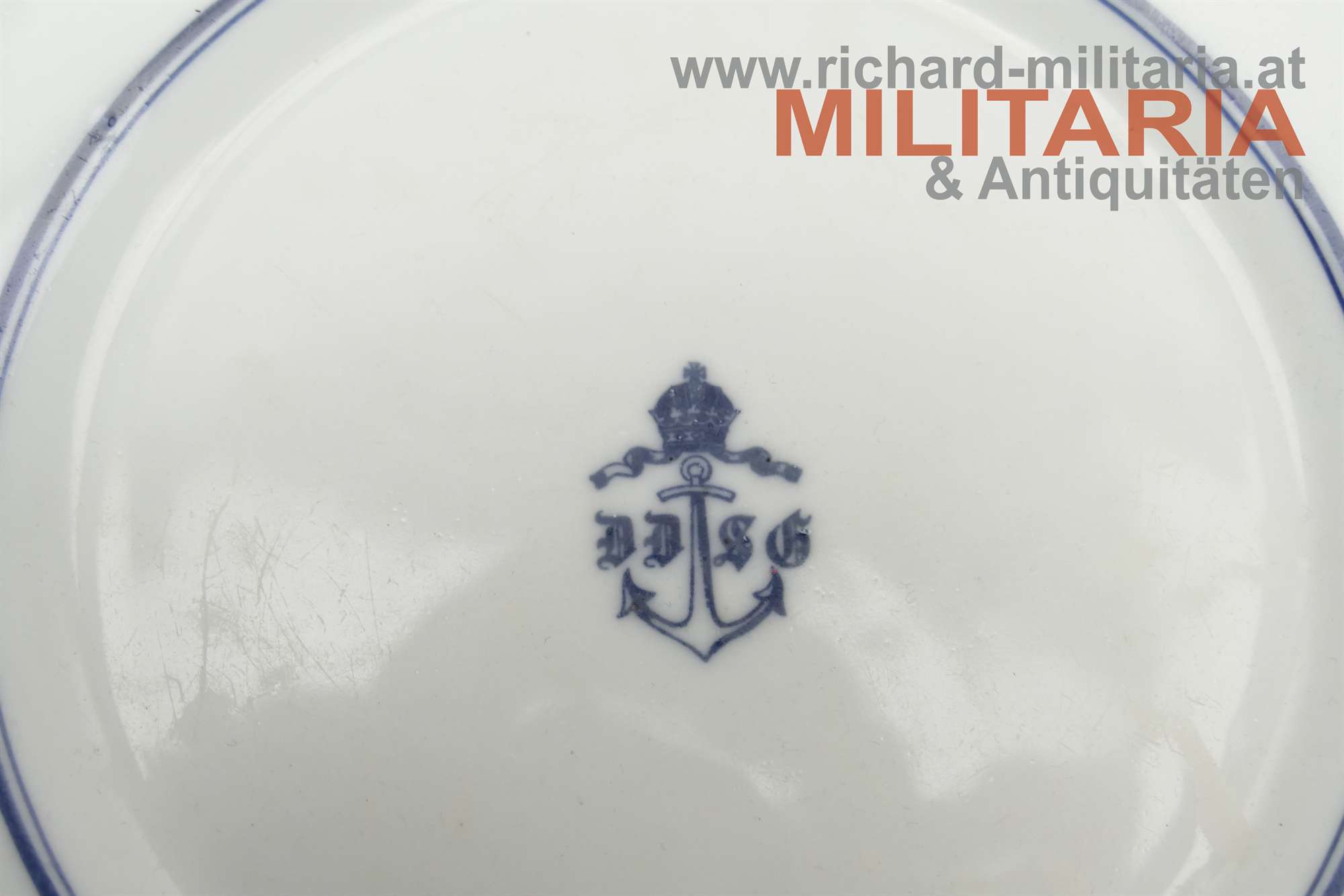 DDSG-Dessertteller (Donau-Dampf-Schifffahrts-Gesellschaft)