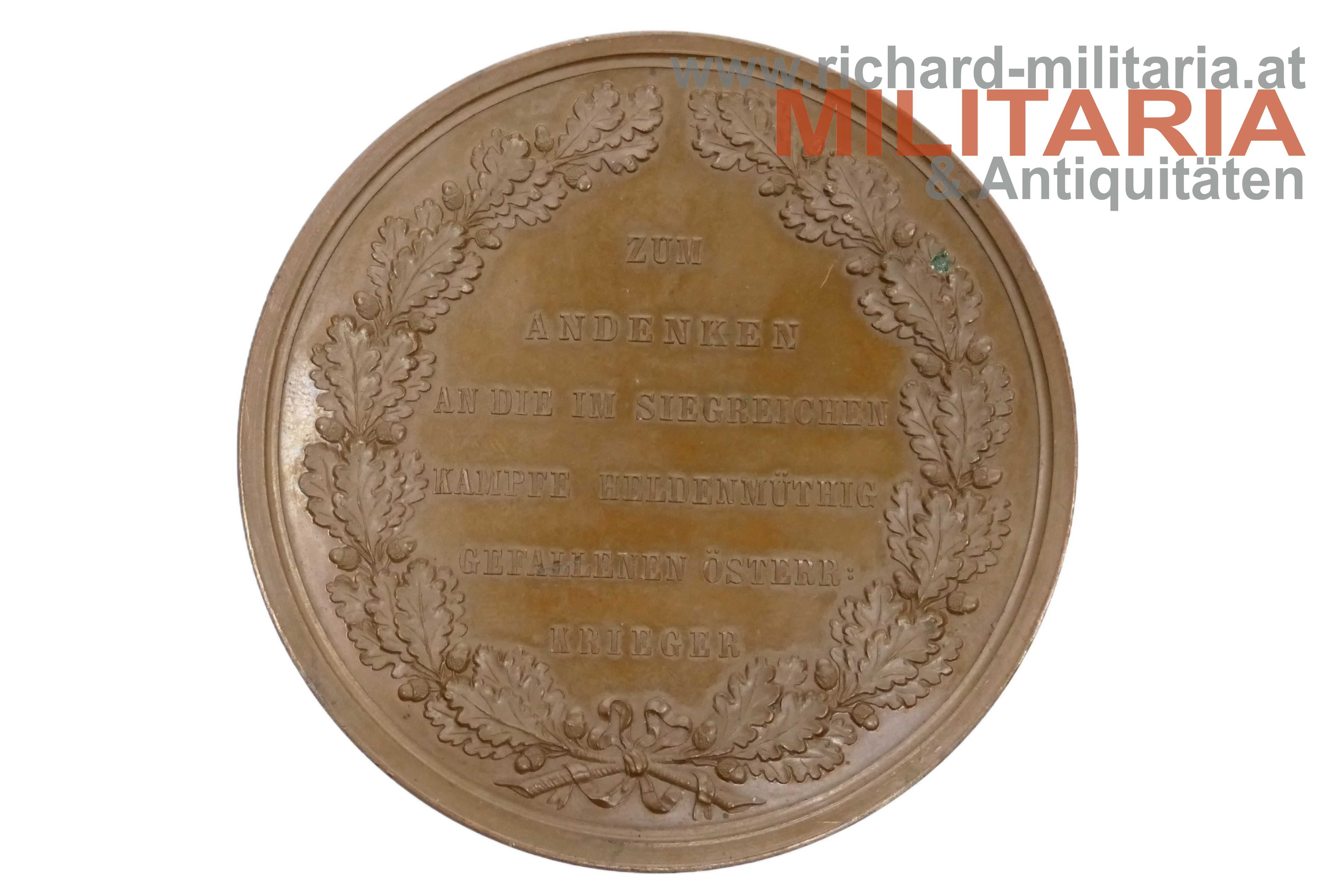 Gedenkmedaille den Gefallenen des Feldzuges gegen Dänemark 1864