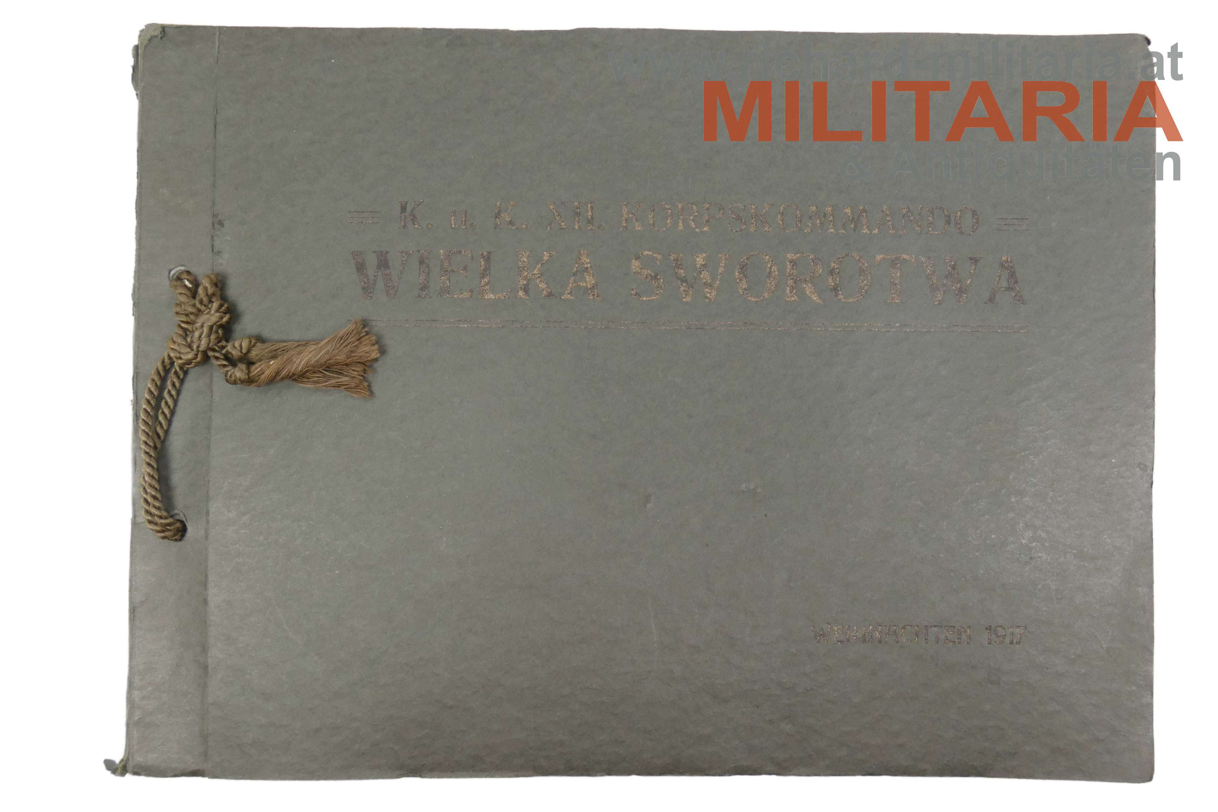 k.u.k. Fotoalbum - XII. Korpskommando - Wielka Sworotwa 1916 