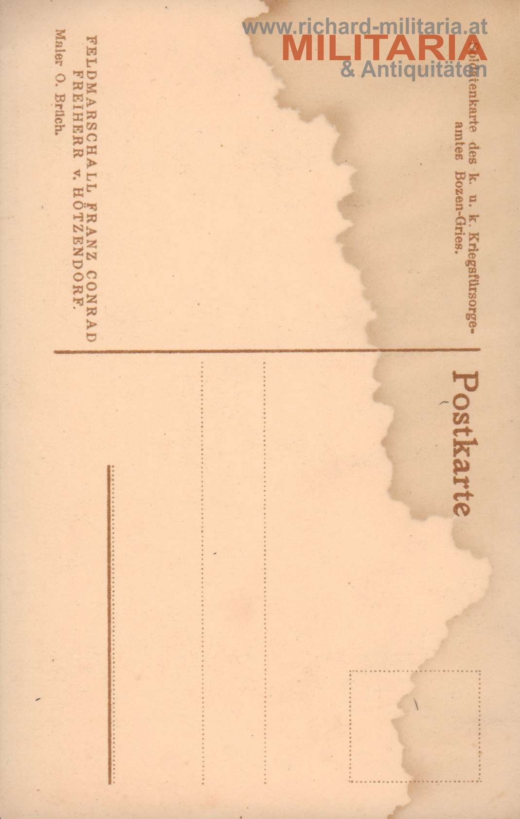 k.u.k. PK - Conrad v. Hötzendorf