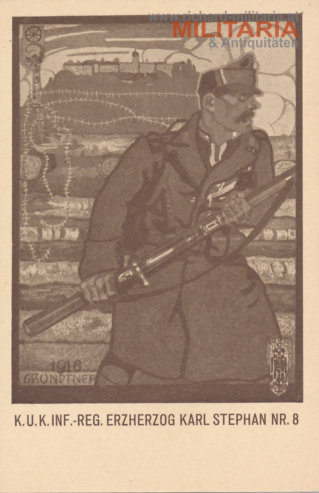 k.u.k. PK - Infanterie-Regiment Nr. 8 - Erzherzog Karl Stephan