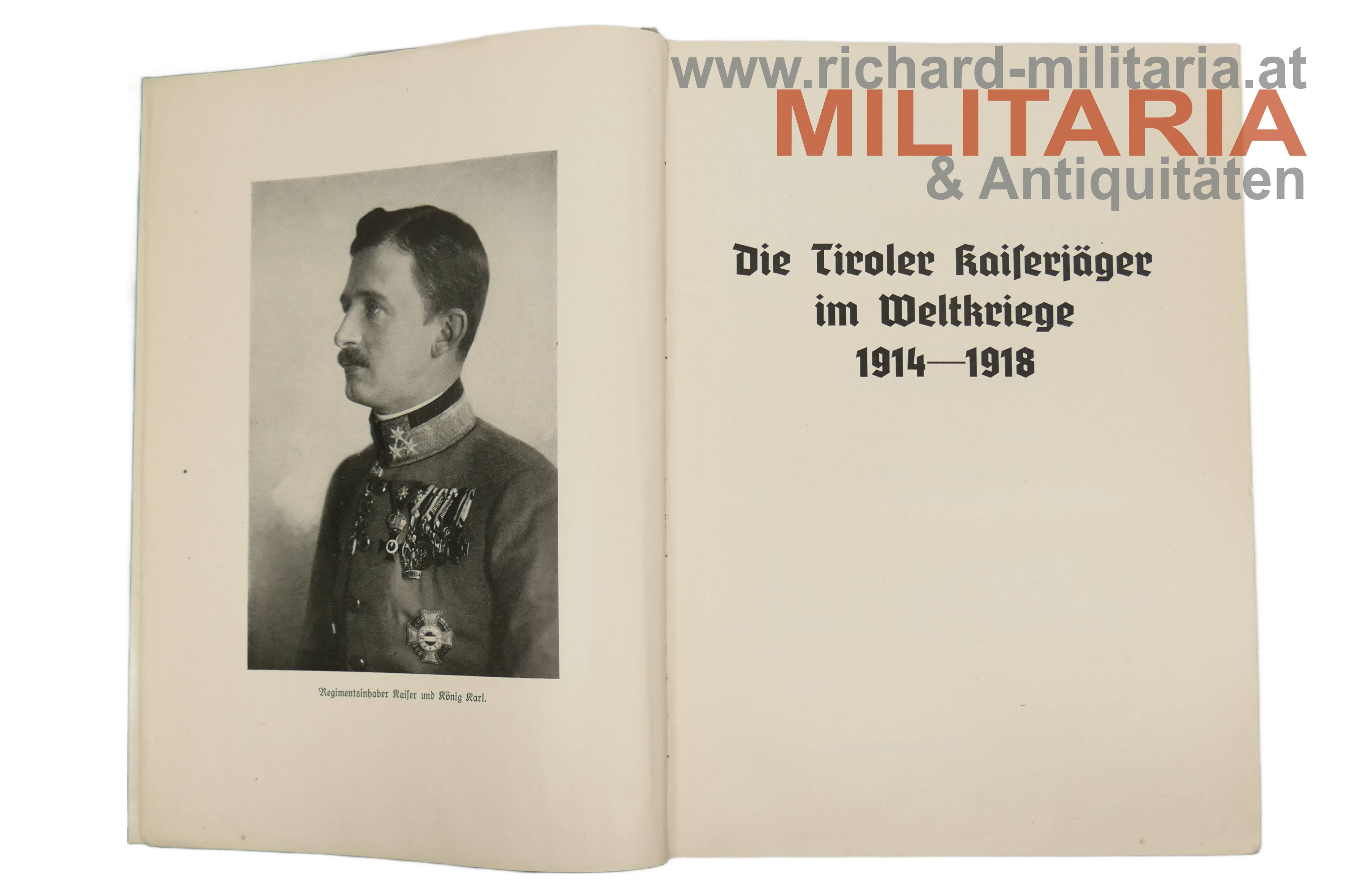 Die Tiroler Kaiserjäger im Weltkriege 1914-1918 - Band 2
