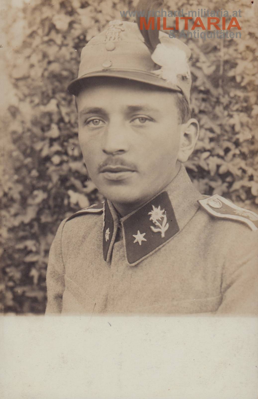 k.k. Foto - Landesschützen Leutnant 1916