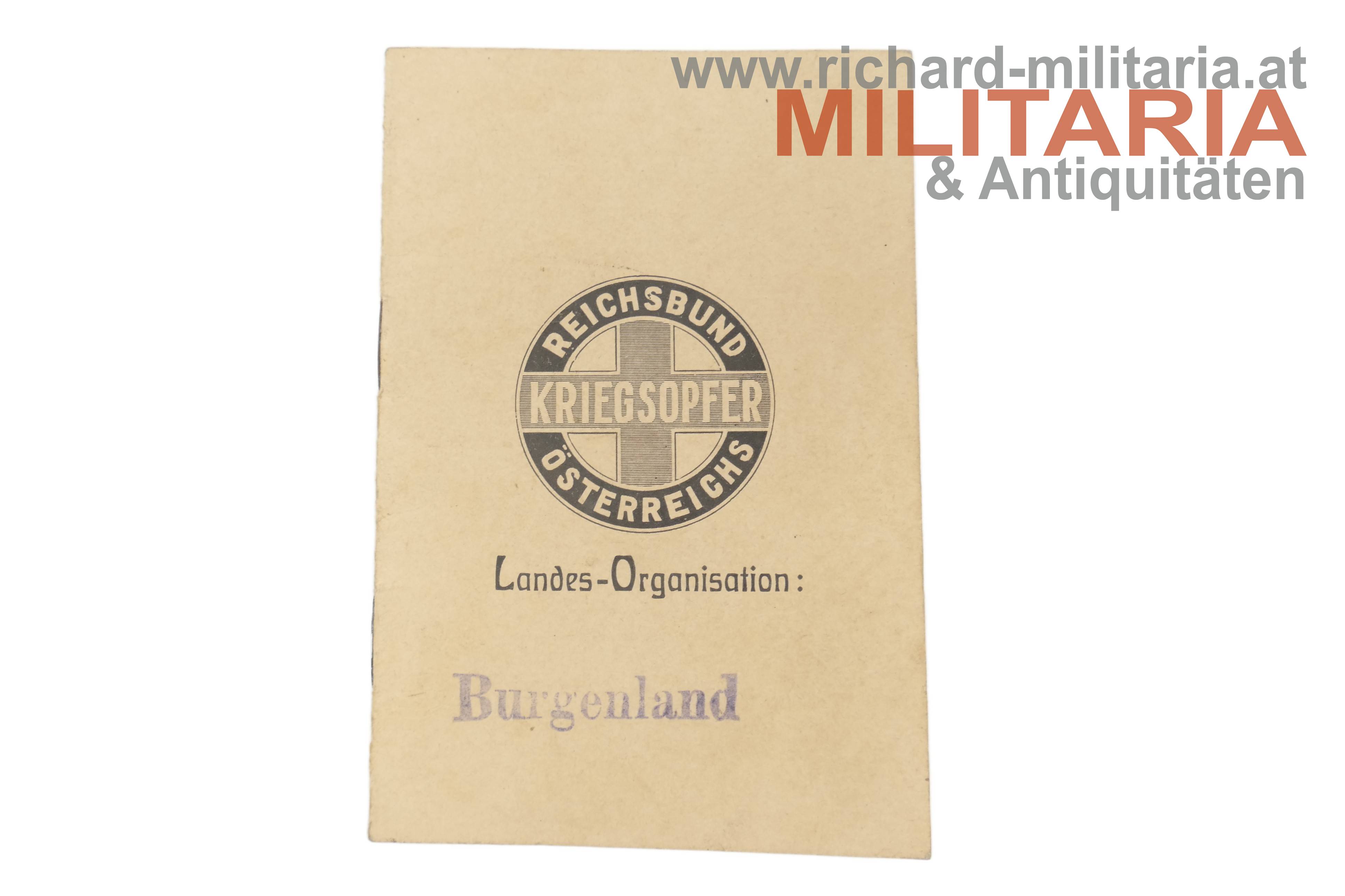 Reichsbund Kriegsopfer Österreichs - Burgenland