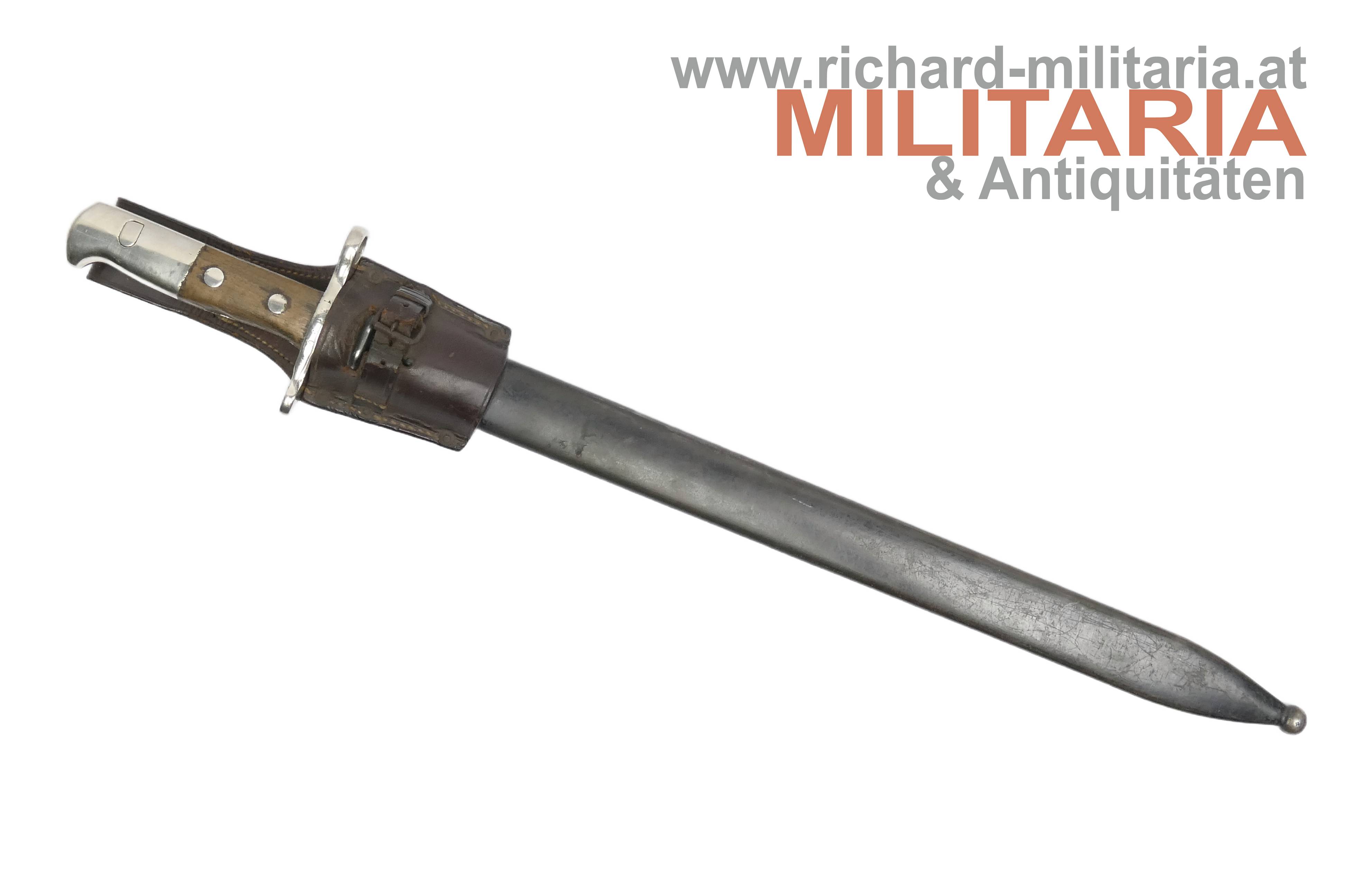Schweiz - Sägerücken Bajonett M 1914 für Pioniere