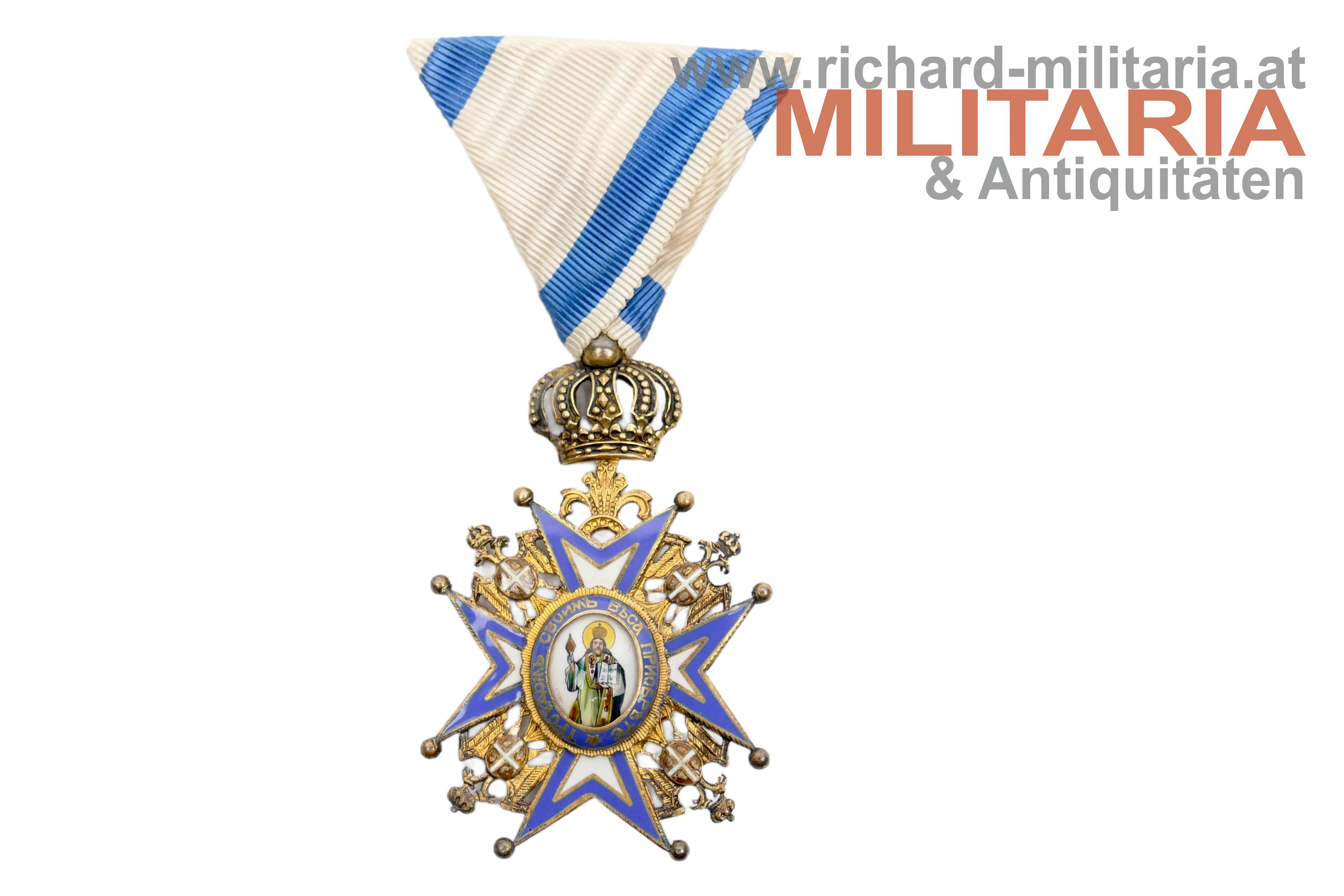 St. Sava Orden 4. Klasse