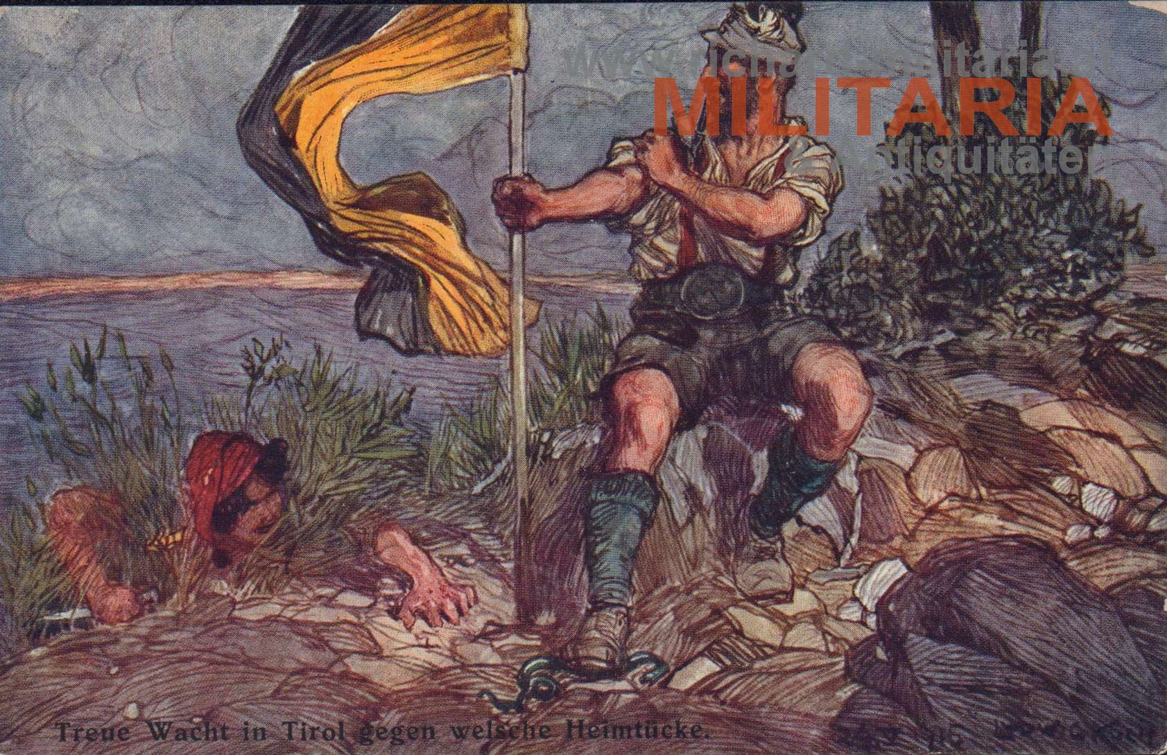 k.u.k. PK "Treue Wacht in Tirol gegen welsche Heimtücke"