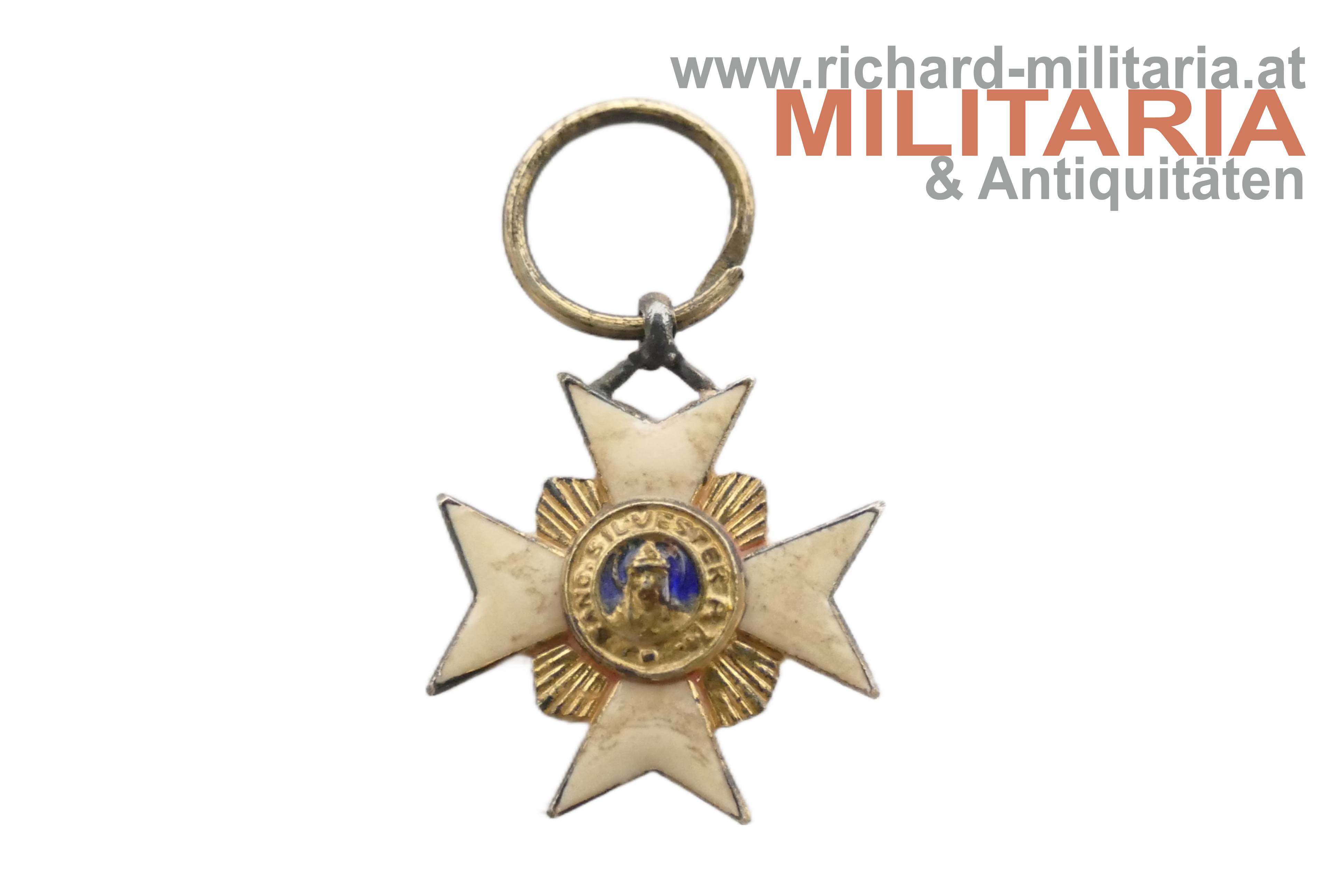 Vatikan - St. Silvester Orden - MINIATUR