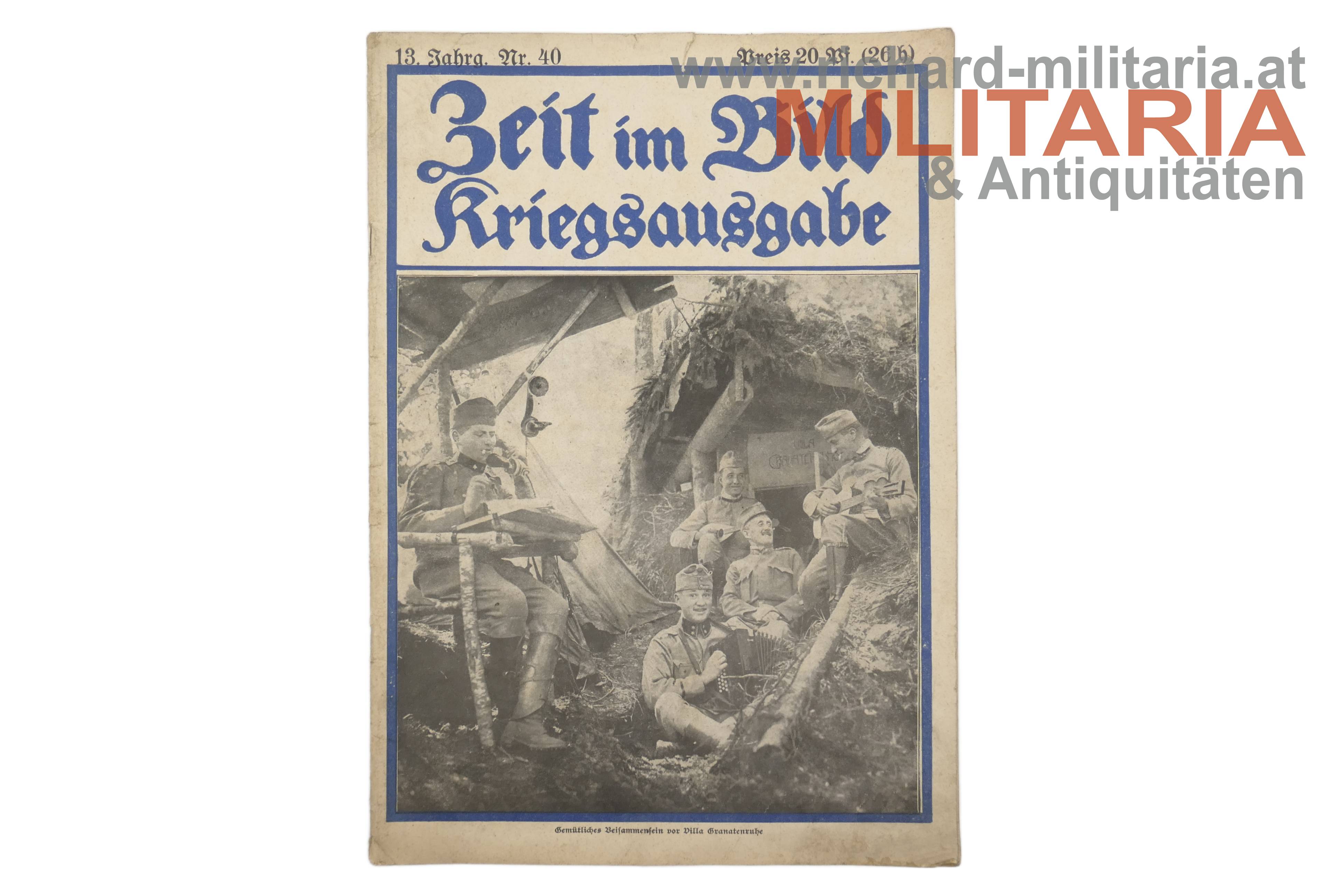 Zeit im Bild Kriegsausgabe - Oktober 1915