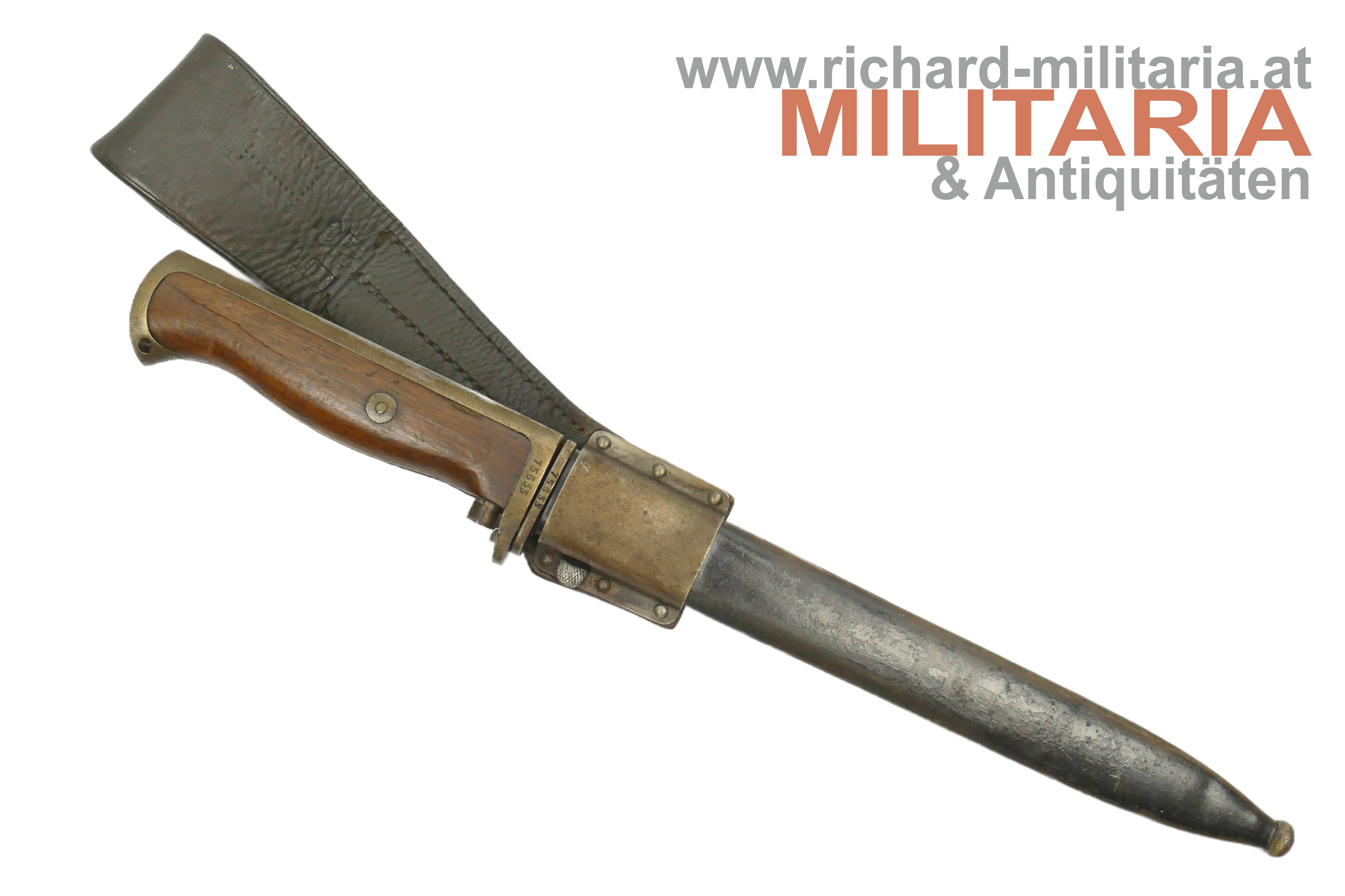 Norwegen - Krag-Jorgensen Bajonett M1894 - nummerngleich 