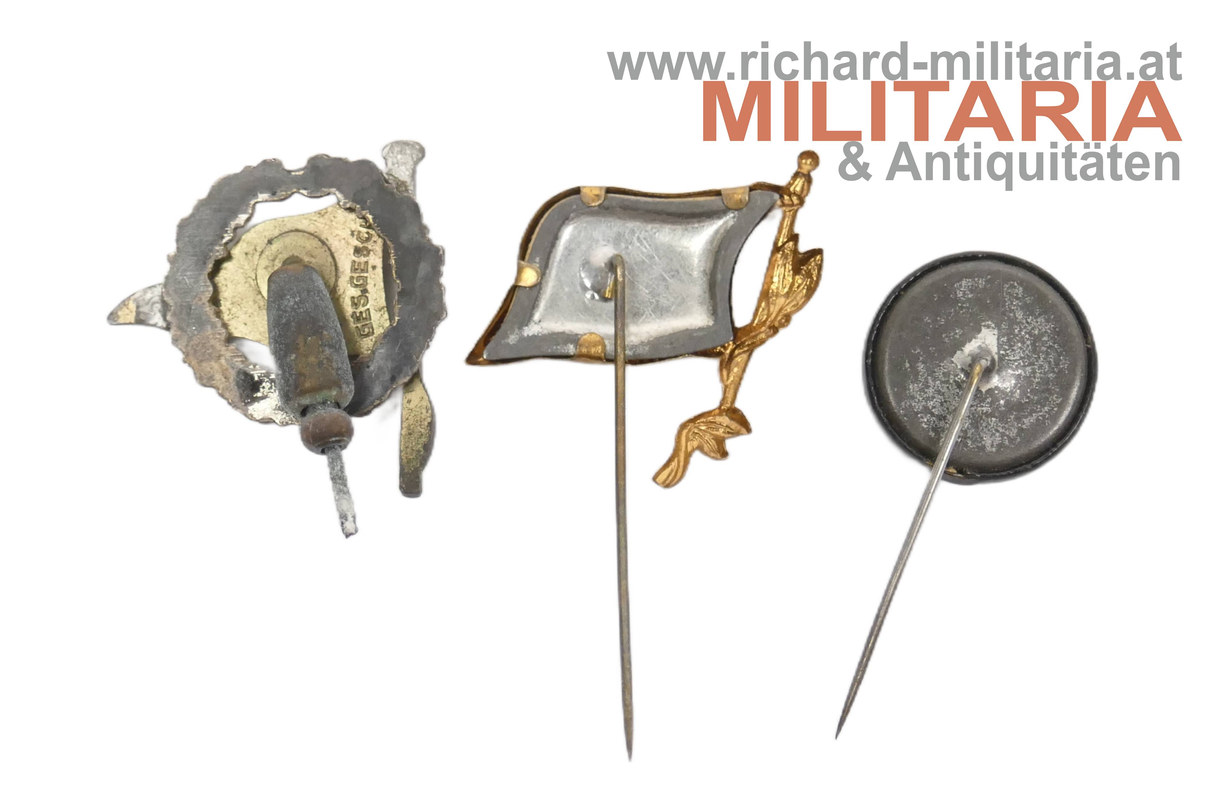 Konvolut - deutsche Blechabzeichen