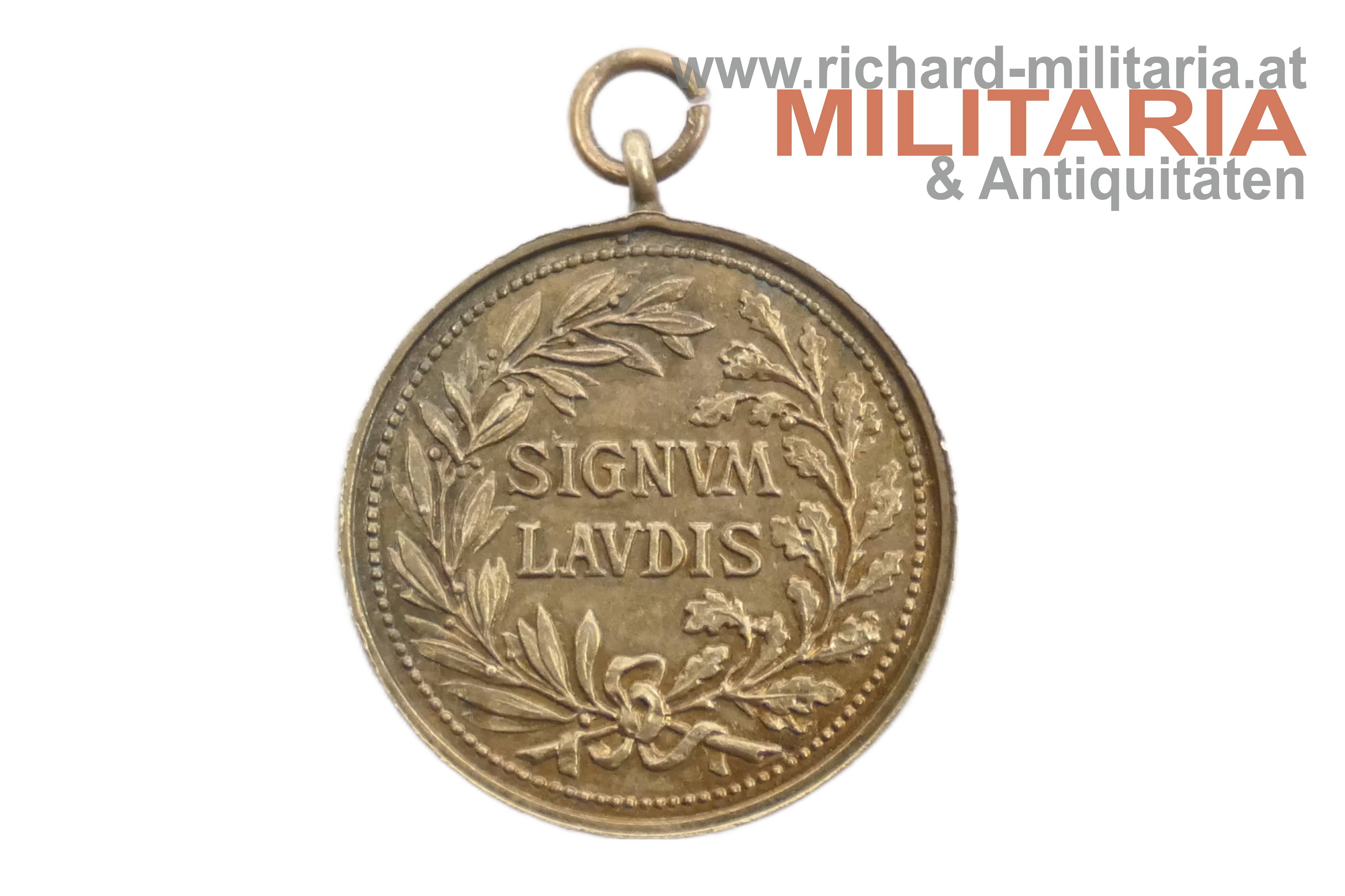 k.u.k. Bronzene Militärverdienstmedaille Kaiser Franz Joseph - MINIATUR