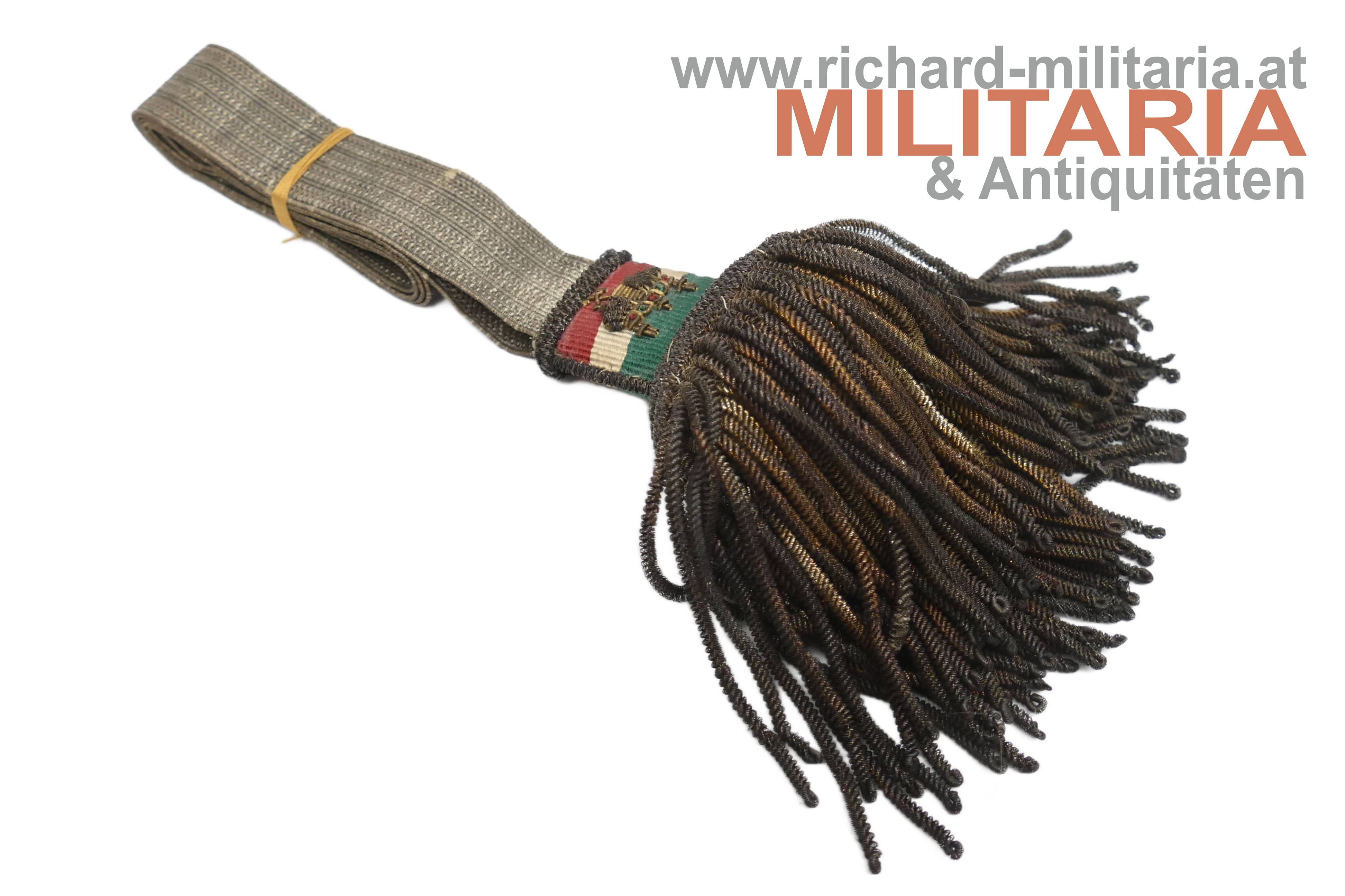 Königreich Ungarn - Portepee für Unteroffiziere