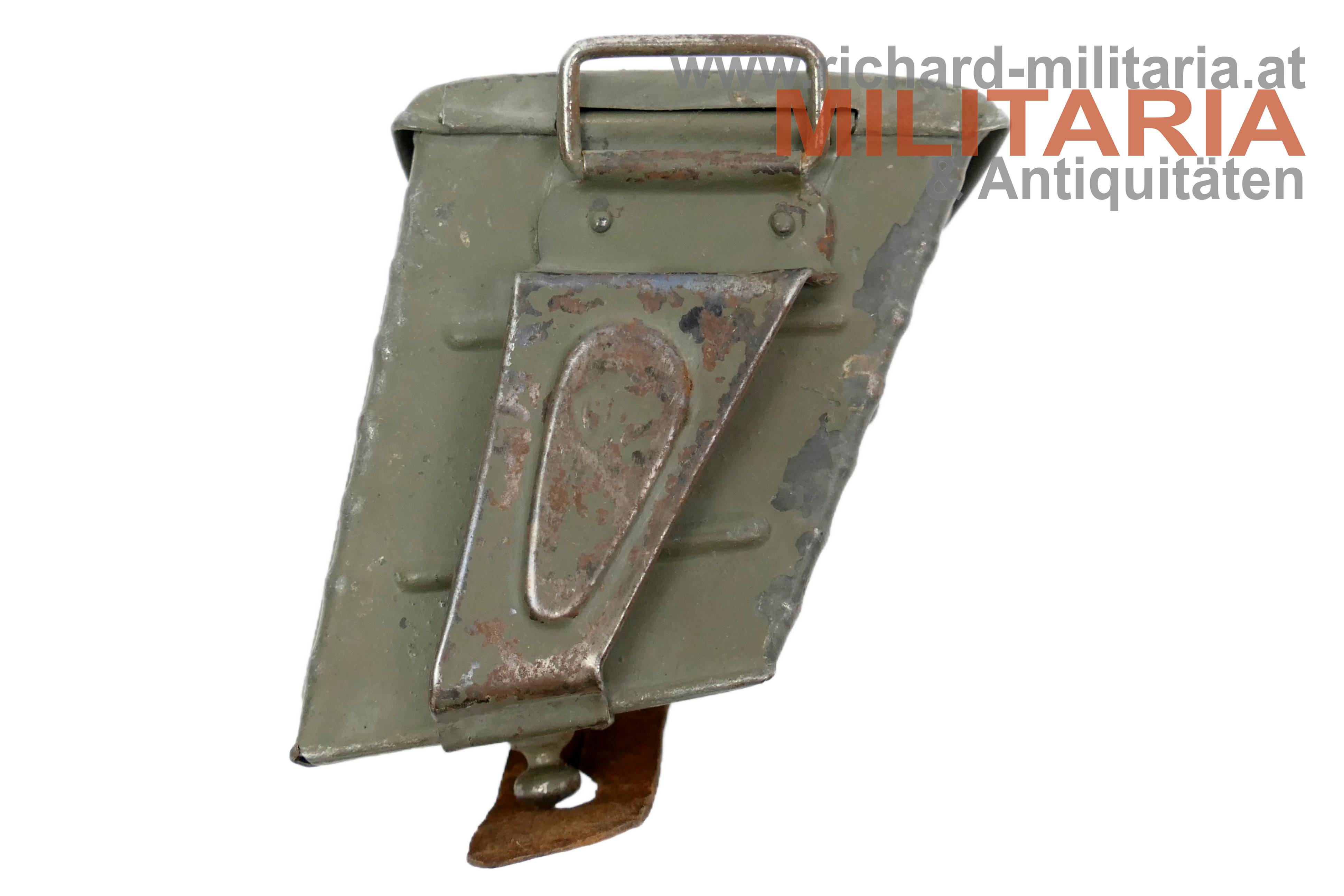k.u.k. Patronentasche zum Karabiner M95 - Eisenblech feldgrau