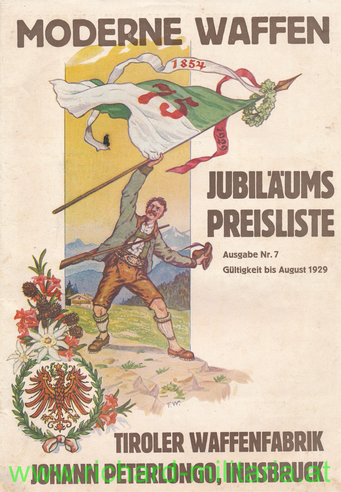 J. Peterlongo Verkaufskatalog 1929