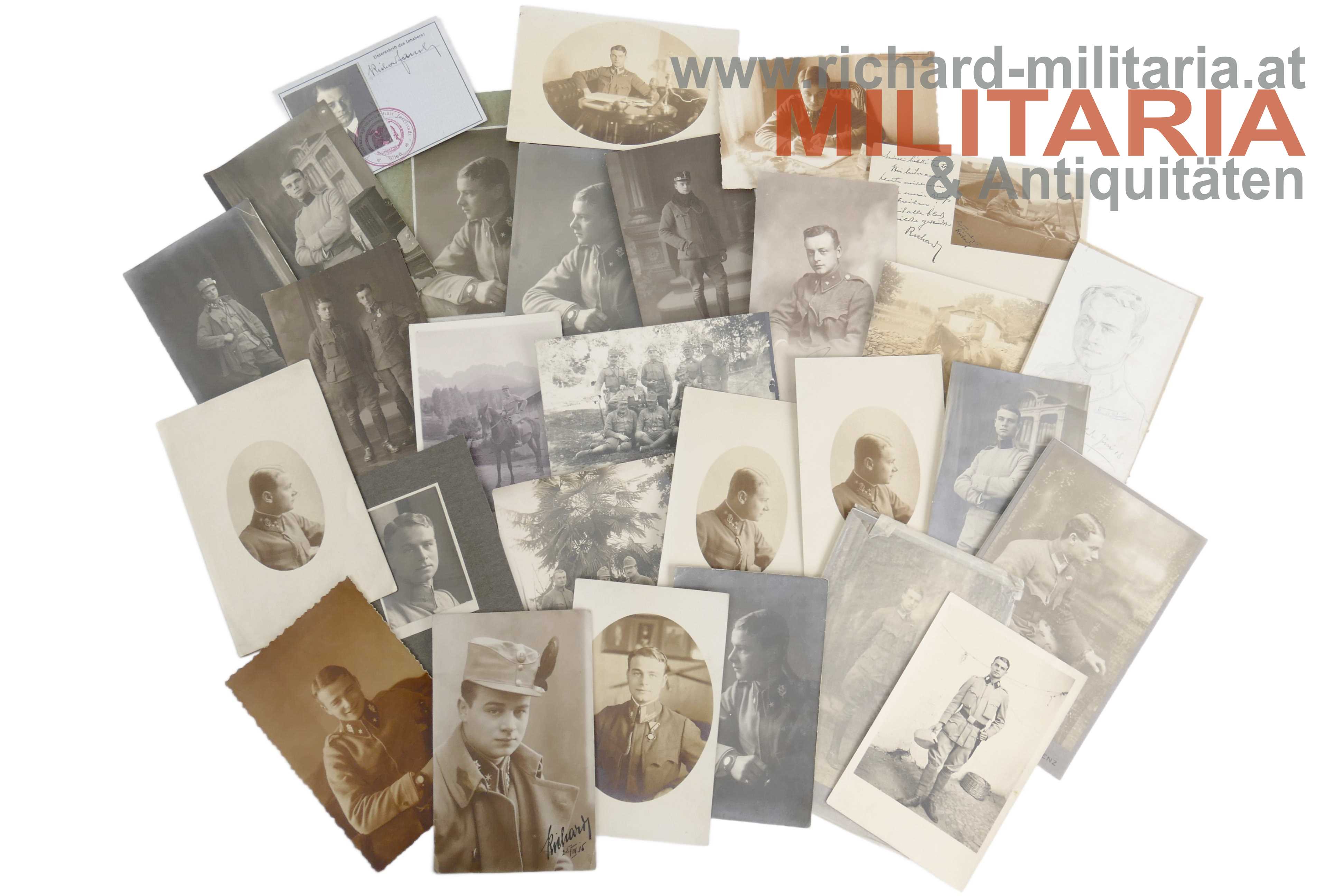 k.k. Kaiserschützen-Rgt. III. - Lt.-Rechnungsführer Richard Fantl